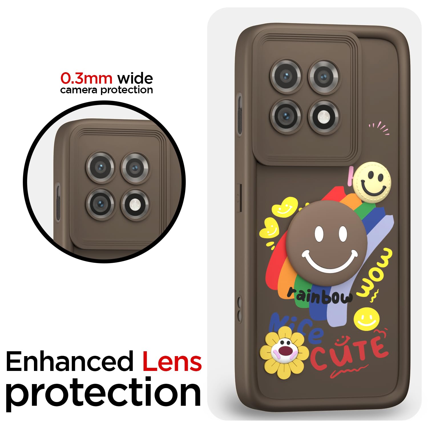 OnePlus 11 5G mobile back cover in brown by Pikkme – photo 5