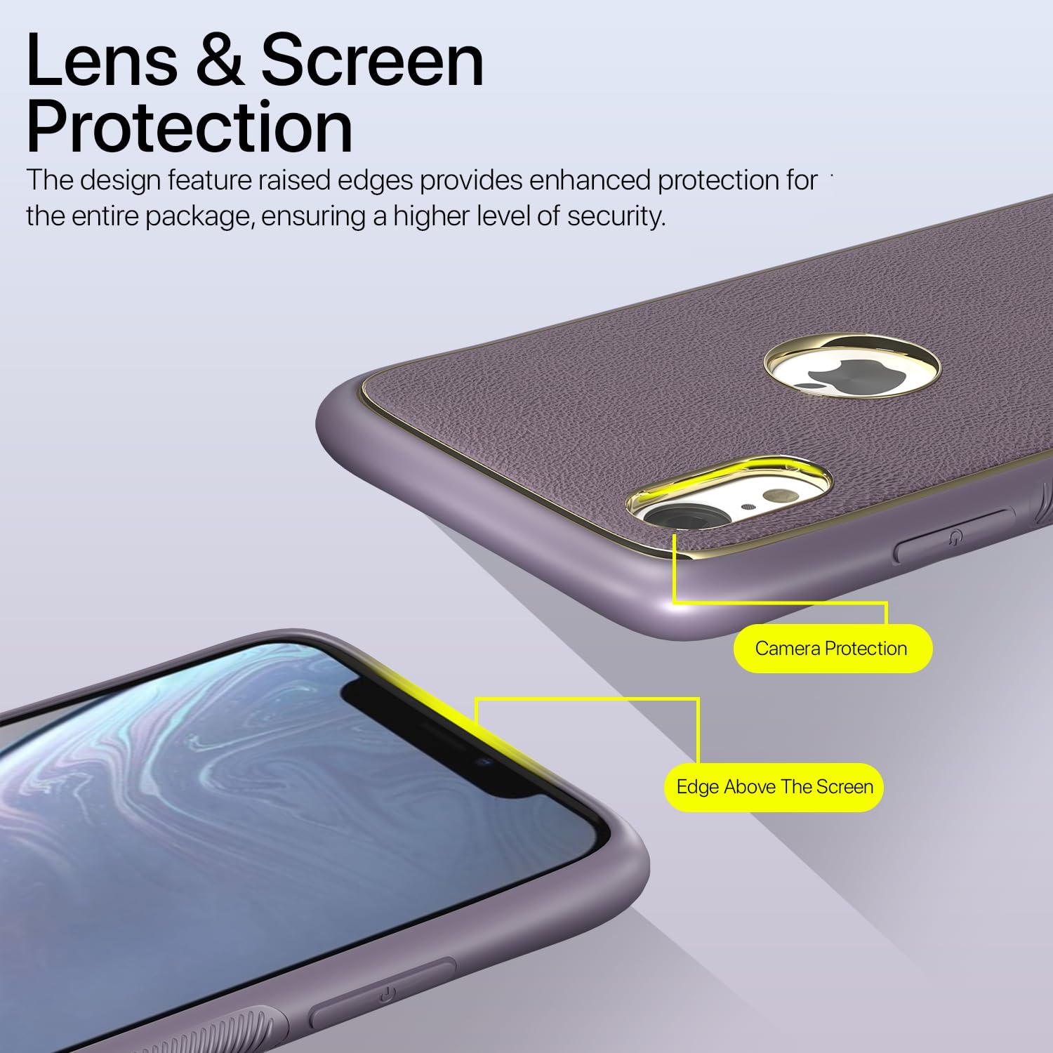 Pikkme iPhone XR purple phone cover – photo 4