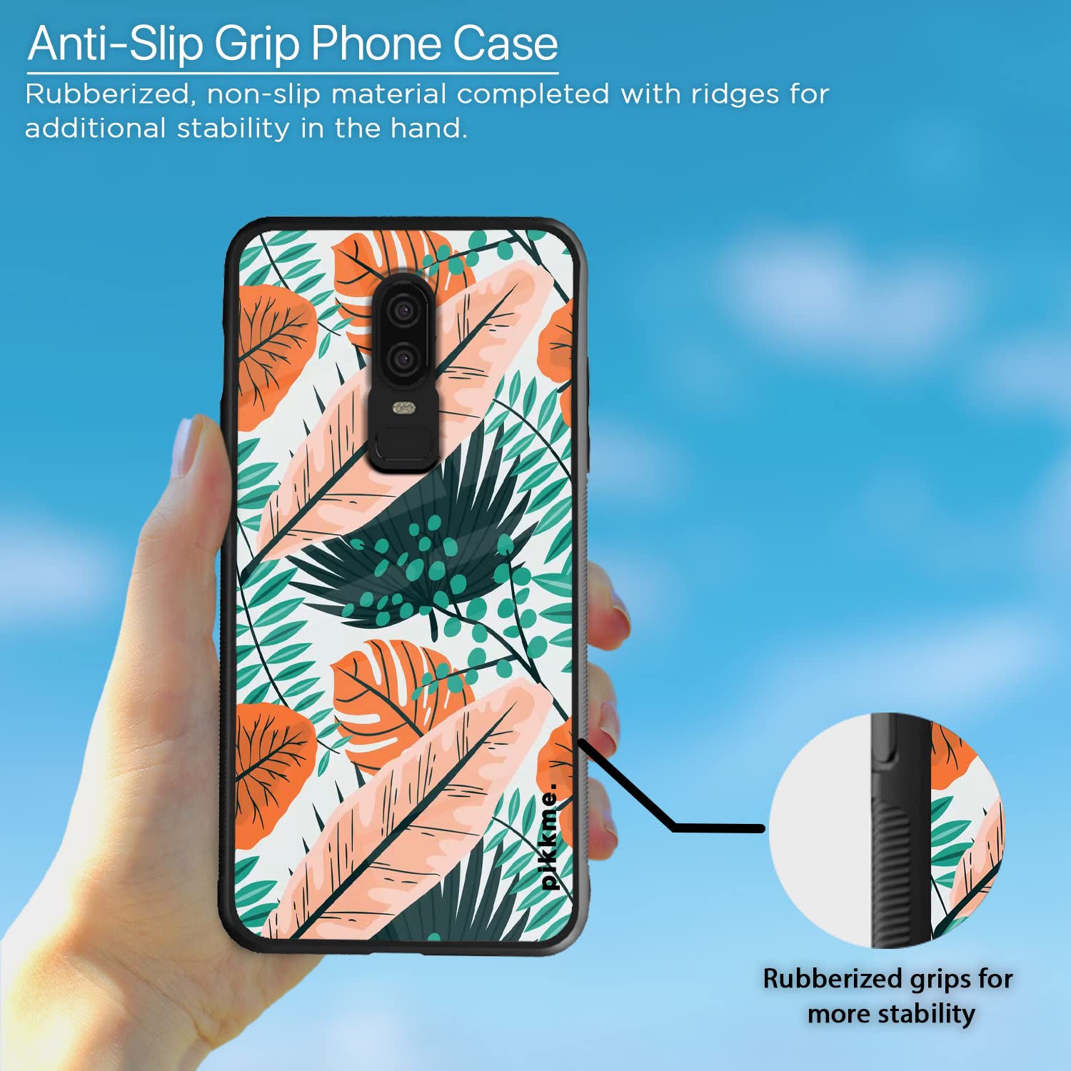 Pikkme OnePlus 6 Flower phone cover – photo 5