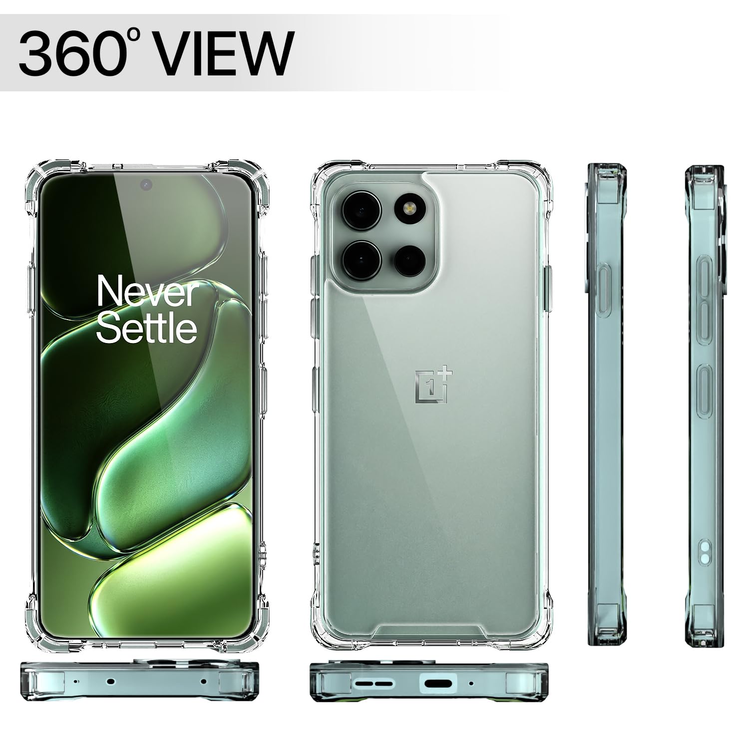 Pikkme OnePlus Nord 6 5G Clear transparent back cover – photo 7