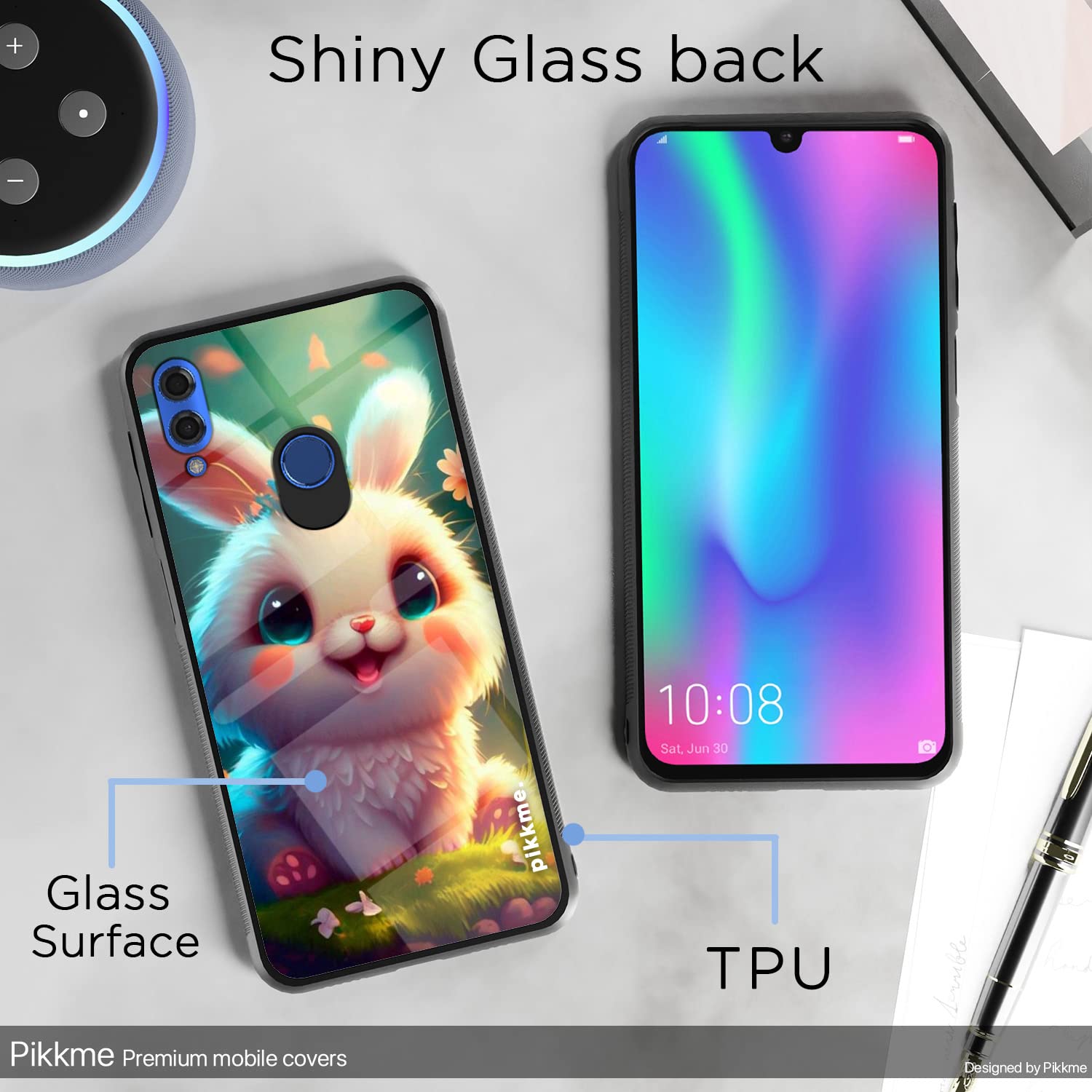 Honor 10 Lite Hybrid mobile back cover by Pikkme – photo 3