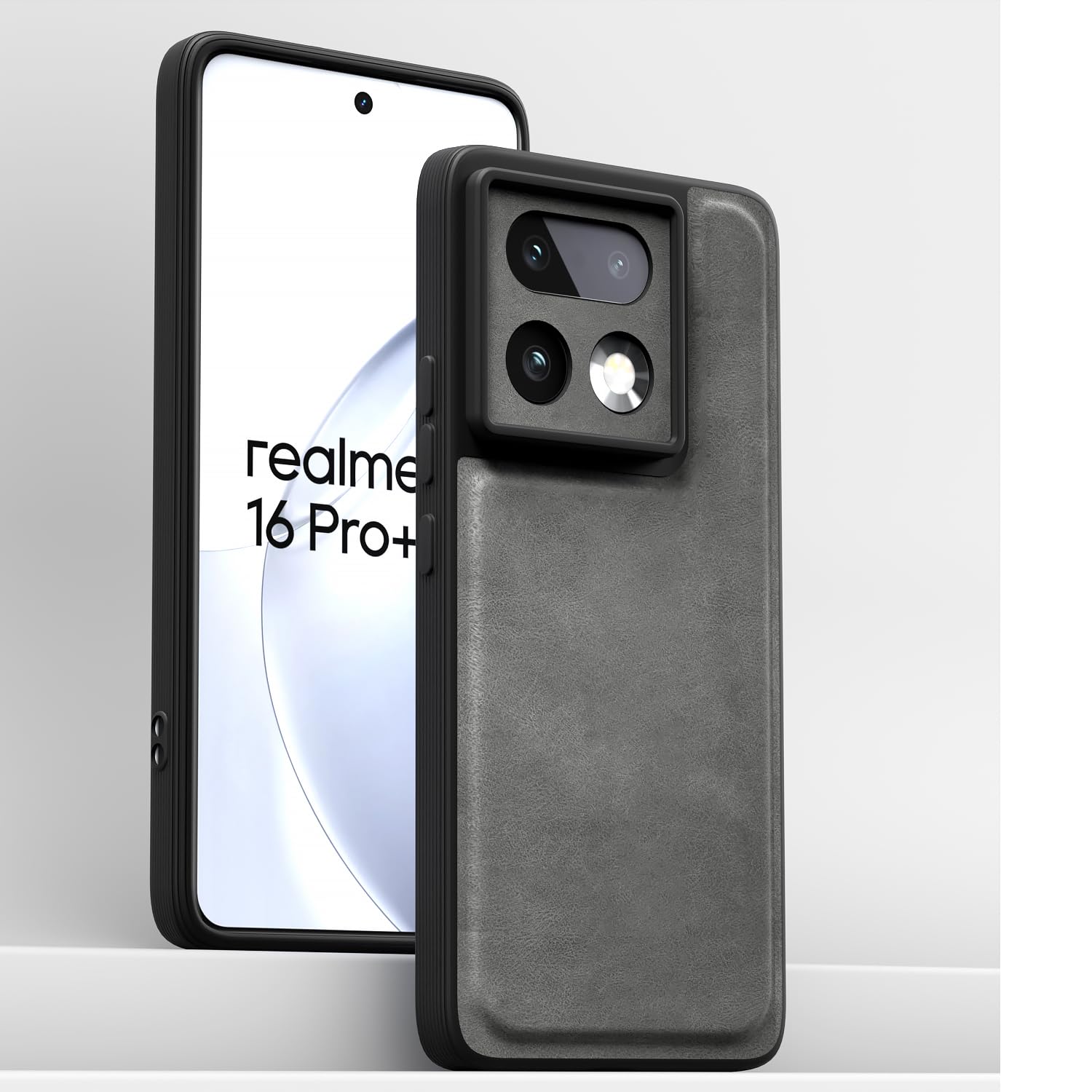 Pikkme Realme 16 Pro Plus 5G grey mobile back cover – photo 2