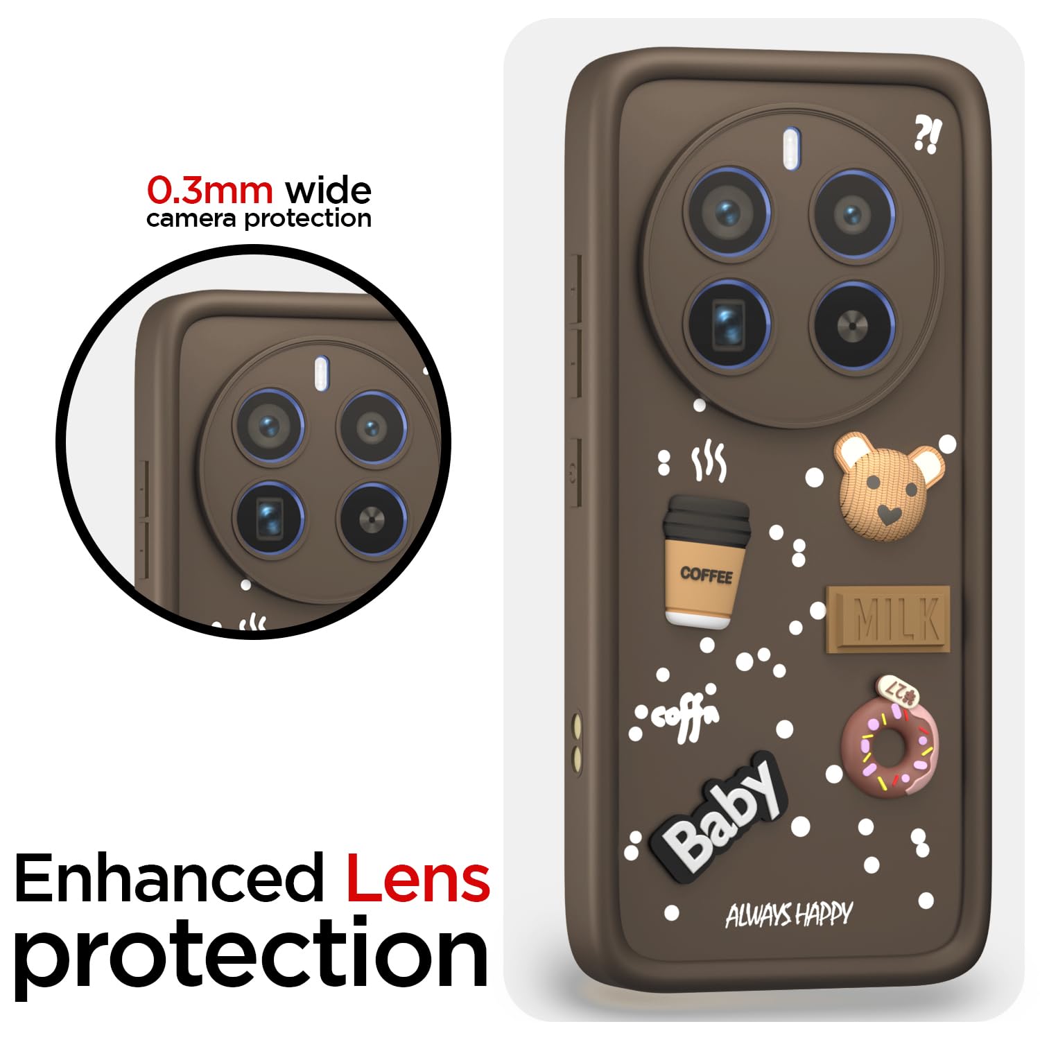 Realme 12 Pro/12 Pro Plus 5G back cover in brown by Pikkme – photo 5