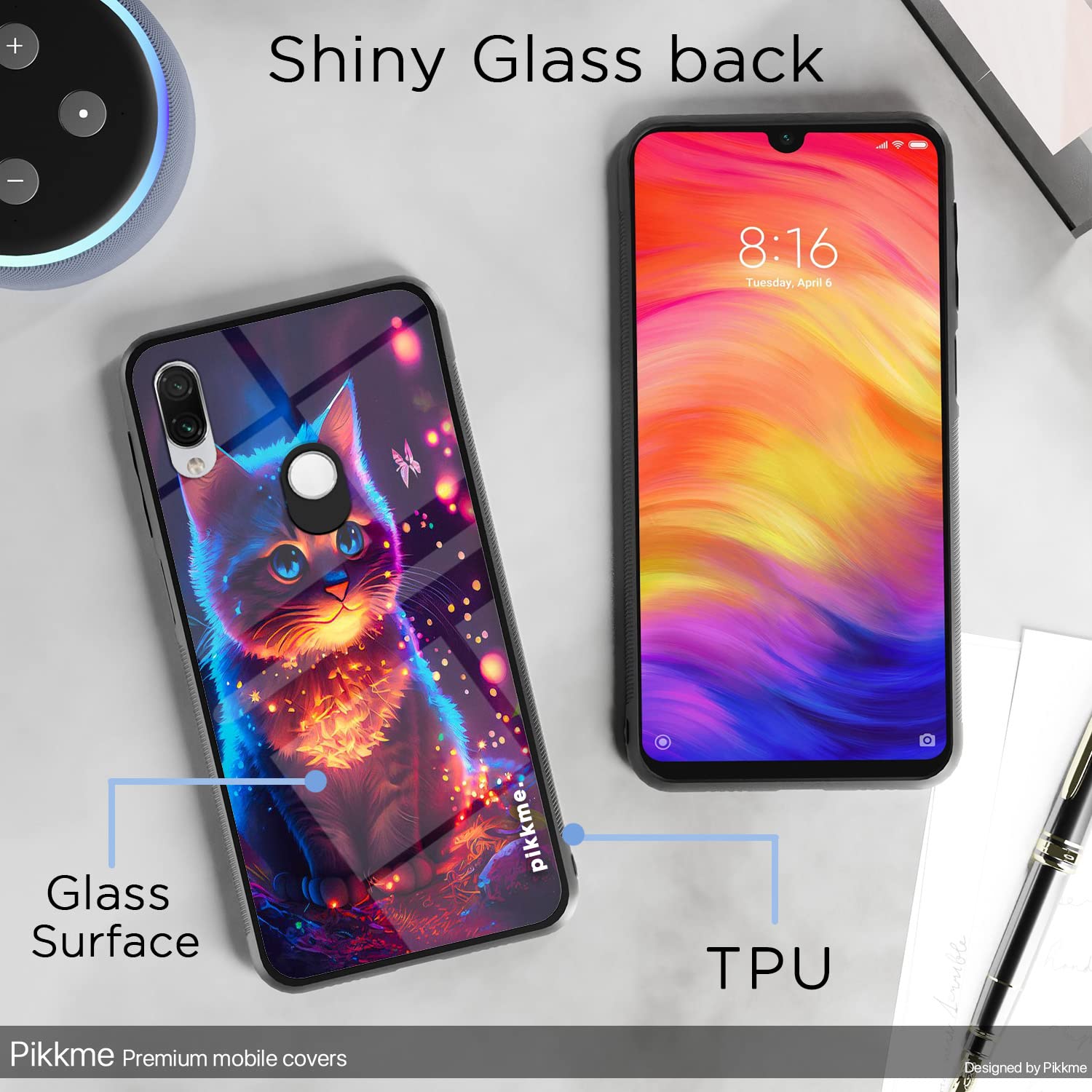Pikkme Redmi Note 7/Note 7 Pro/Note 7s Cat phone cover – photo 3