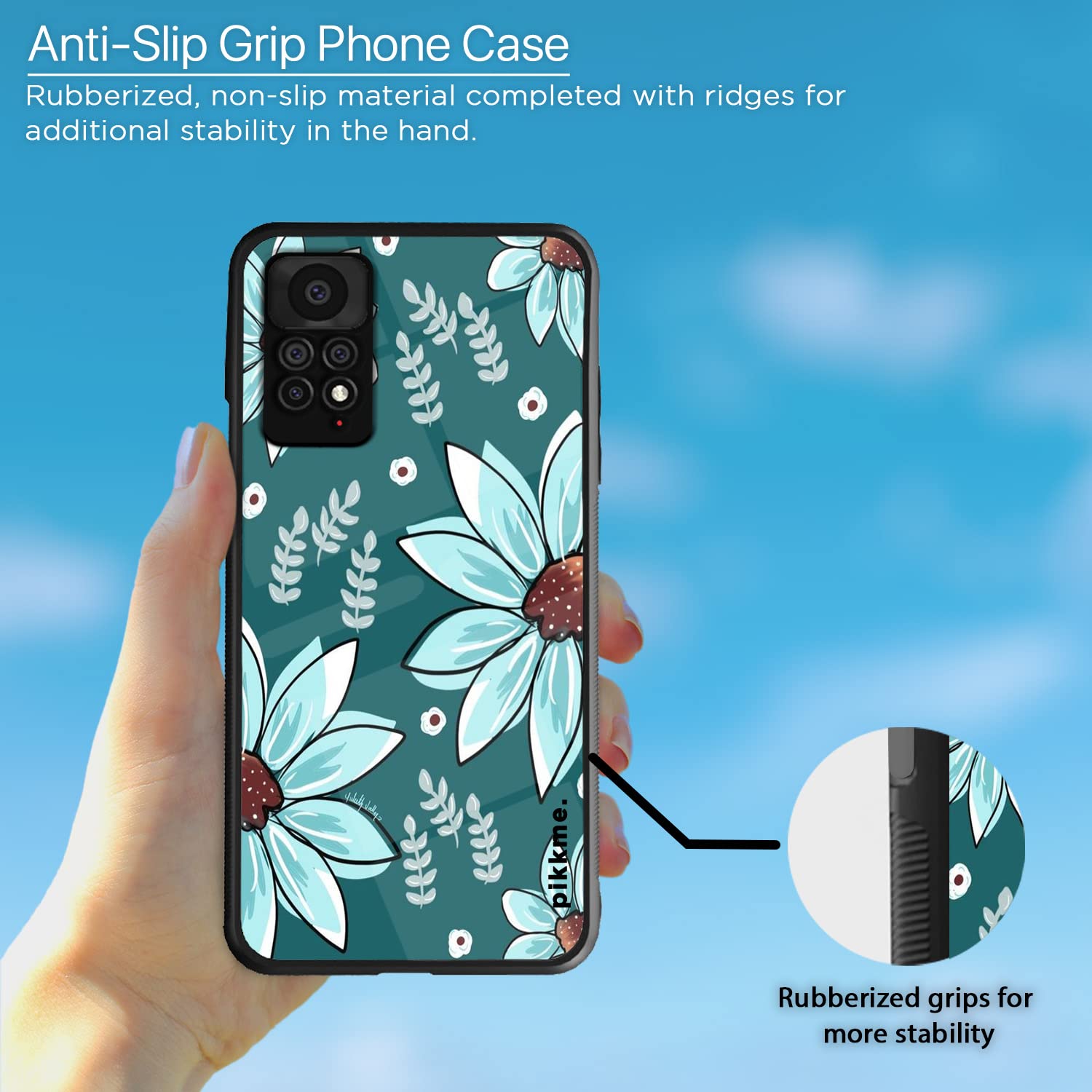 Redmi Note 11 Pro/Note 11 Pro Plus 5G Flower mobile cover by Pikkme – photo 5