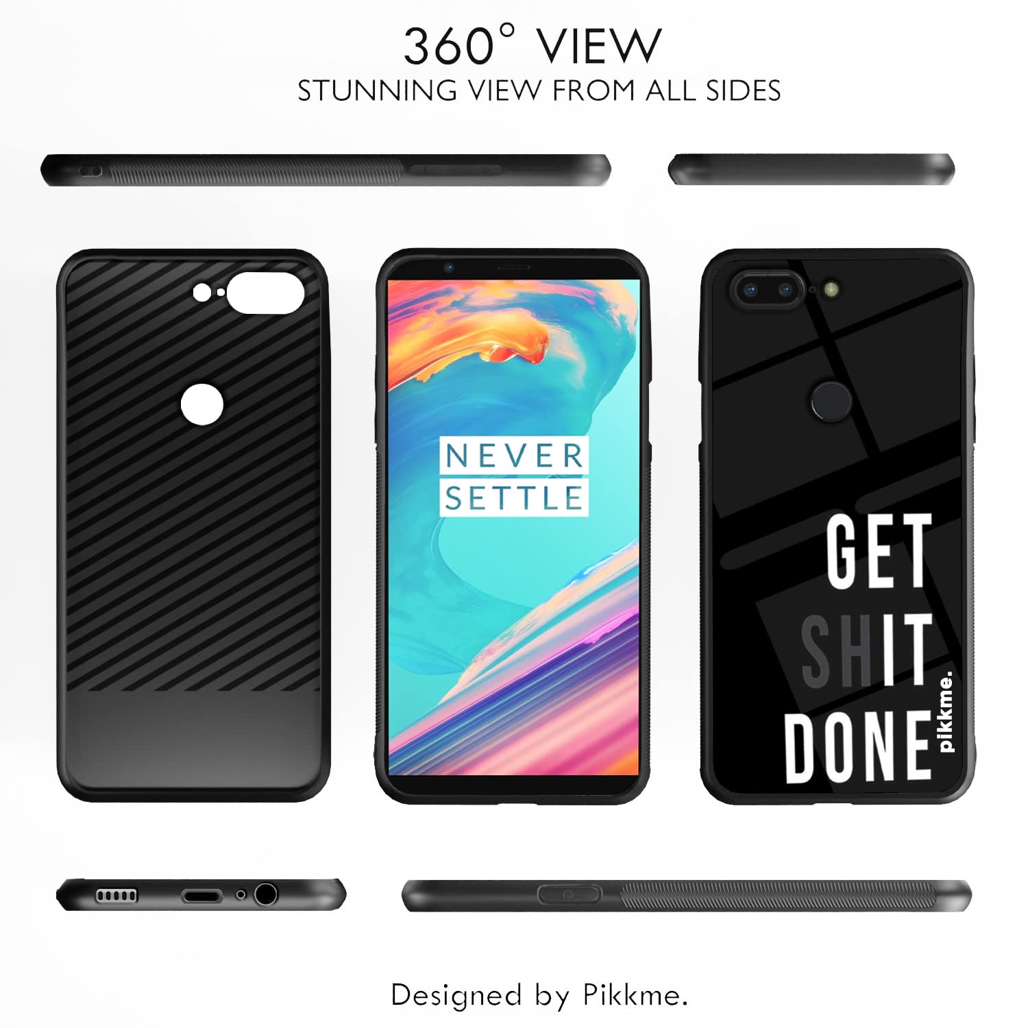 OnePlus 5T Hybrid mobile back cover by Pikkme – photo 2