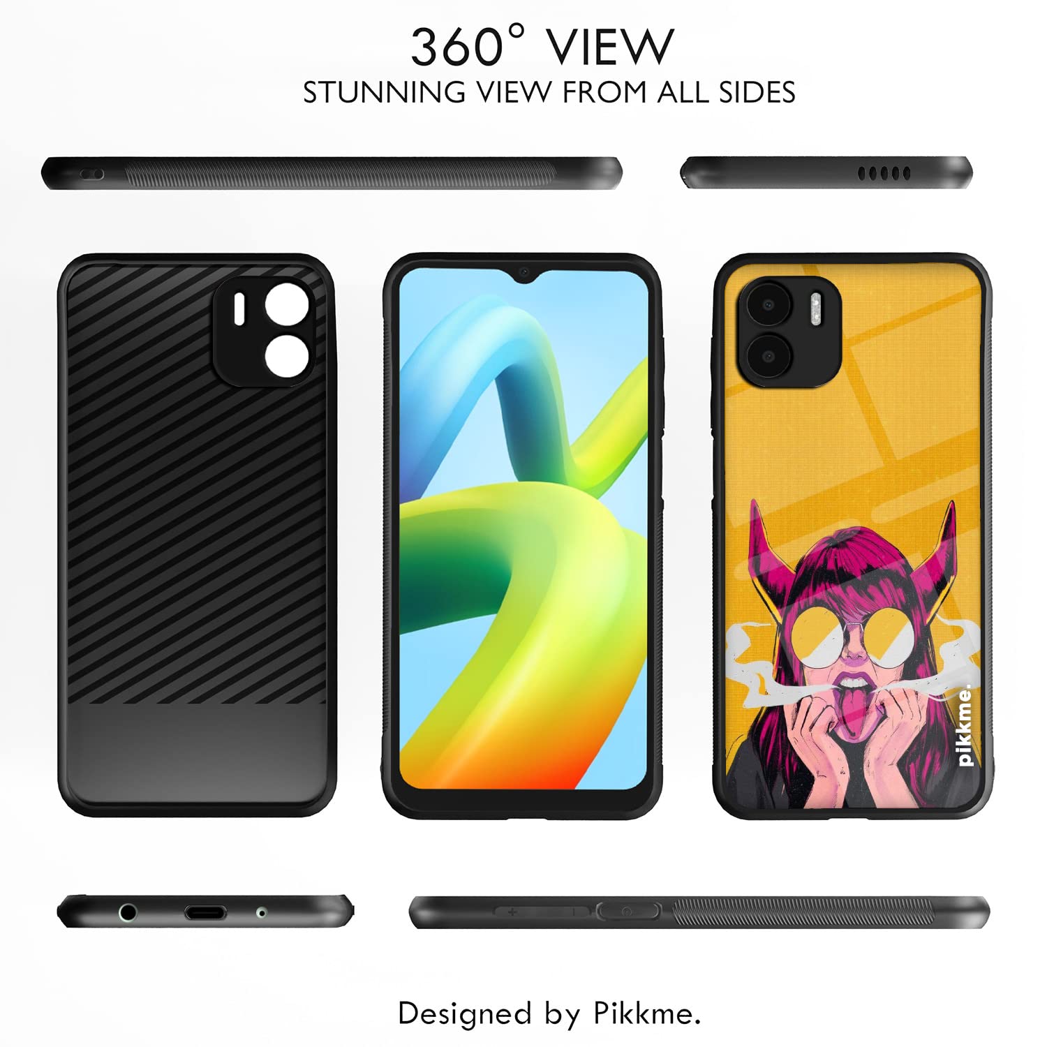 Pikkme Hybrid mobile back cover for Redmi A1/A2 – photo 2