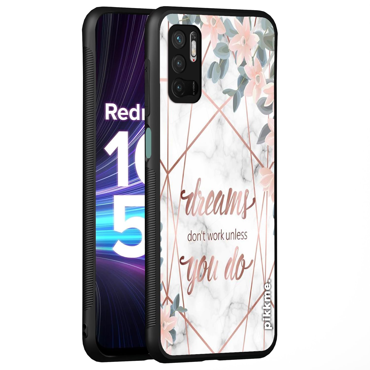 Pikkme Hybrid mobile cover for Redmi Note 10T/Poco M3 Pro 5G