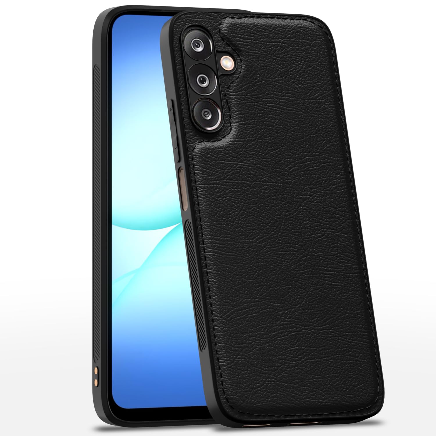 Black phone cover for Samsung M36 5G – Pikkme