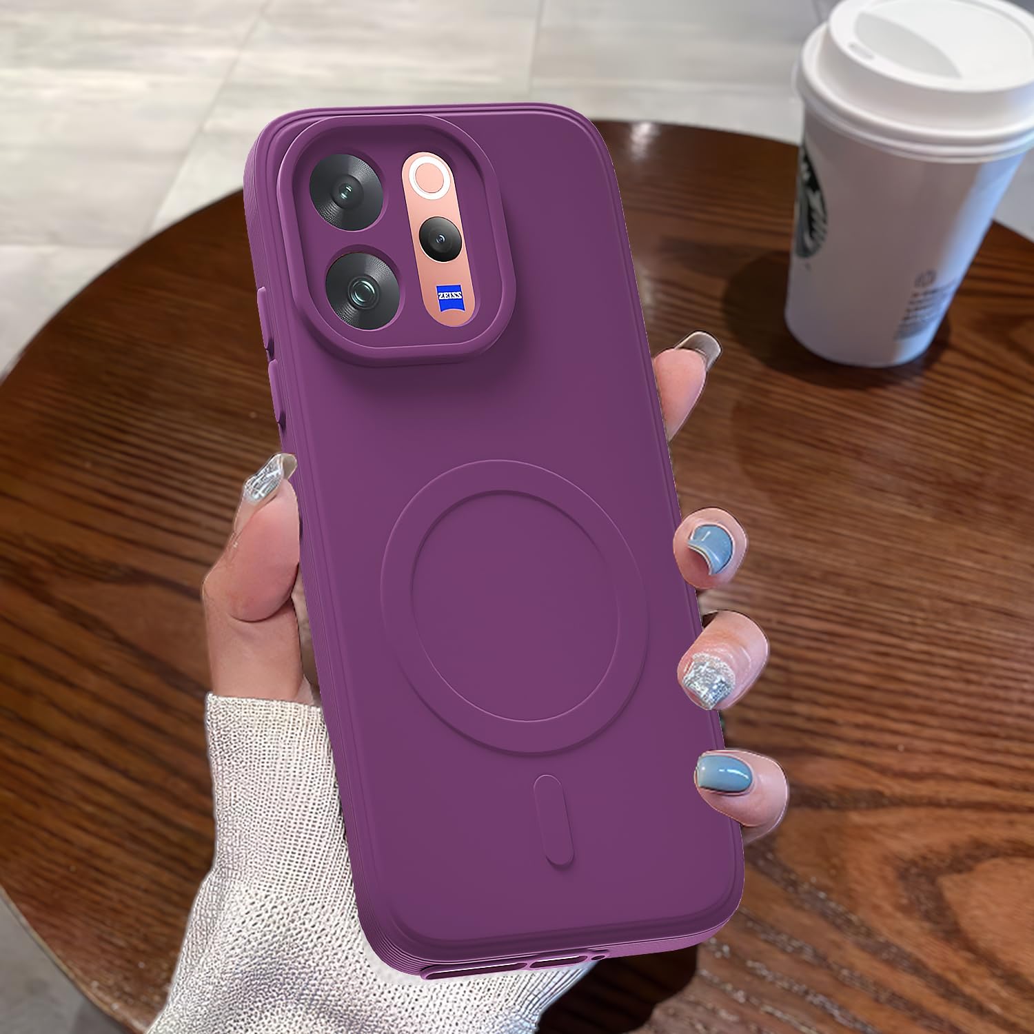 Pikkme Vivo V70 5G purple phone cover – photo 7