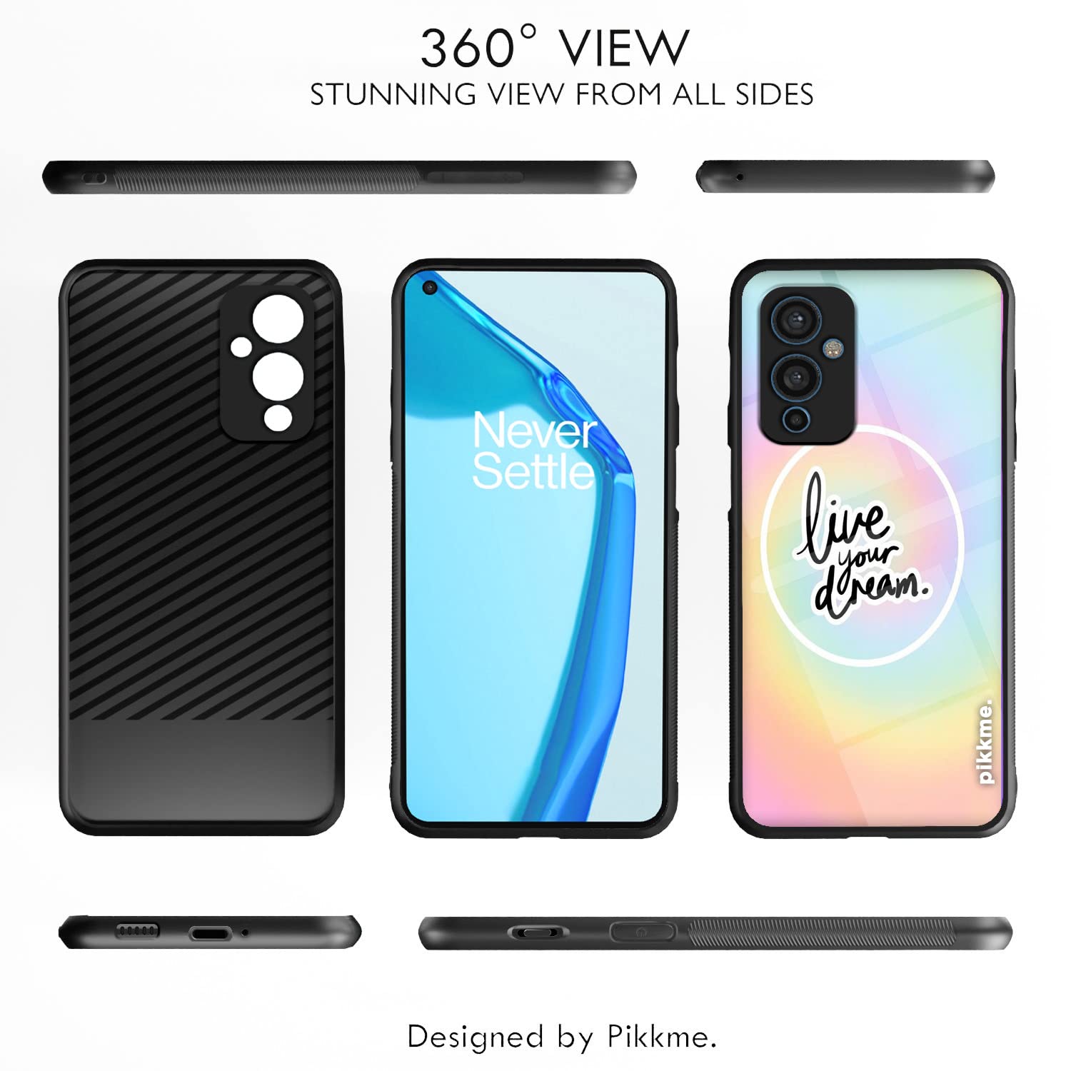 Pikkme OnePlus 9 Hybrid mobile cover – photo 2
