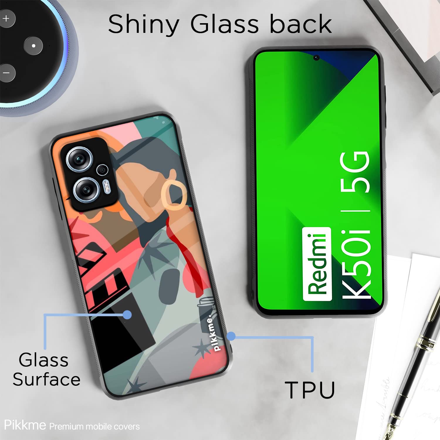 Pikkme Hybrid mobile back cover for Redmi K50i 5G – photo 3