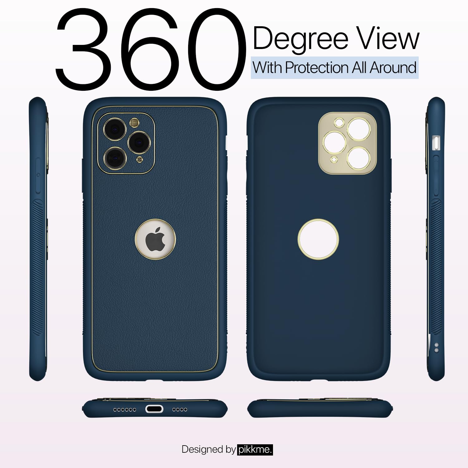 Blue Chrome mobile back cover for iPhone 11 Pro Max – Pikkme – photo 3