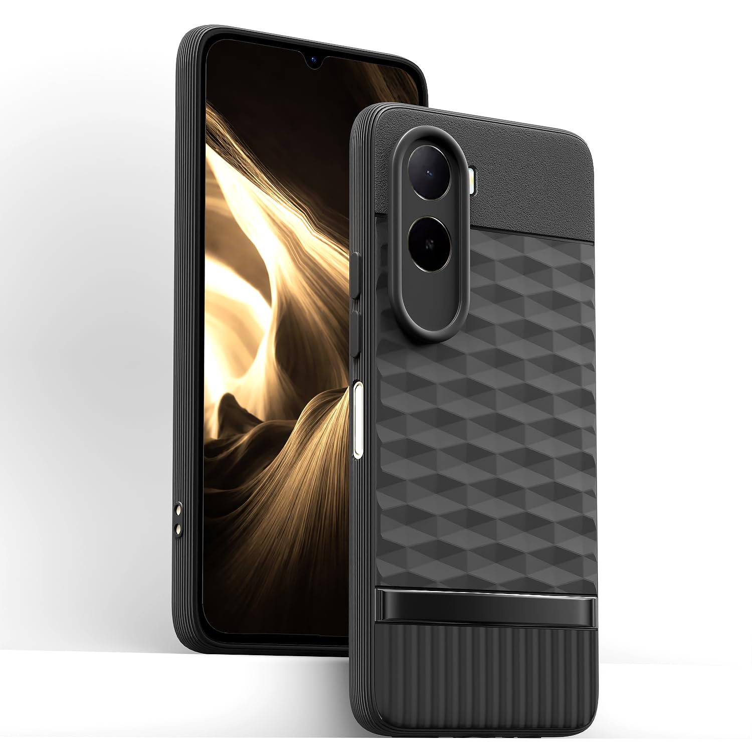 Black phone cover for Redmi A7 Pro/Poco C85x 5G – Pikkme – photo 2