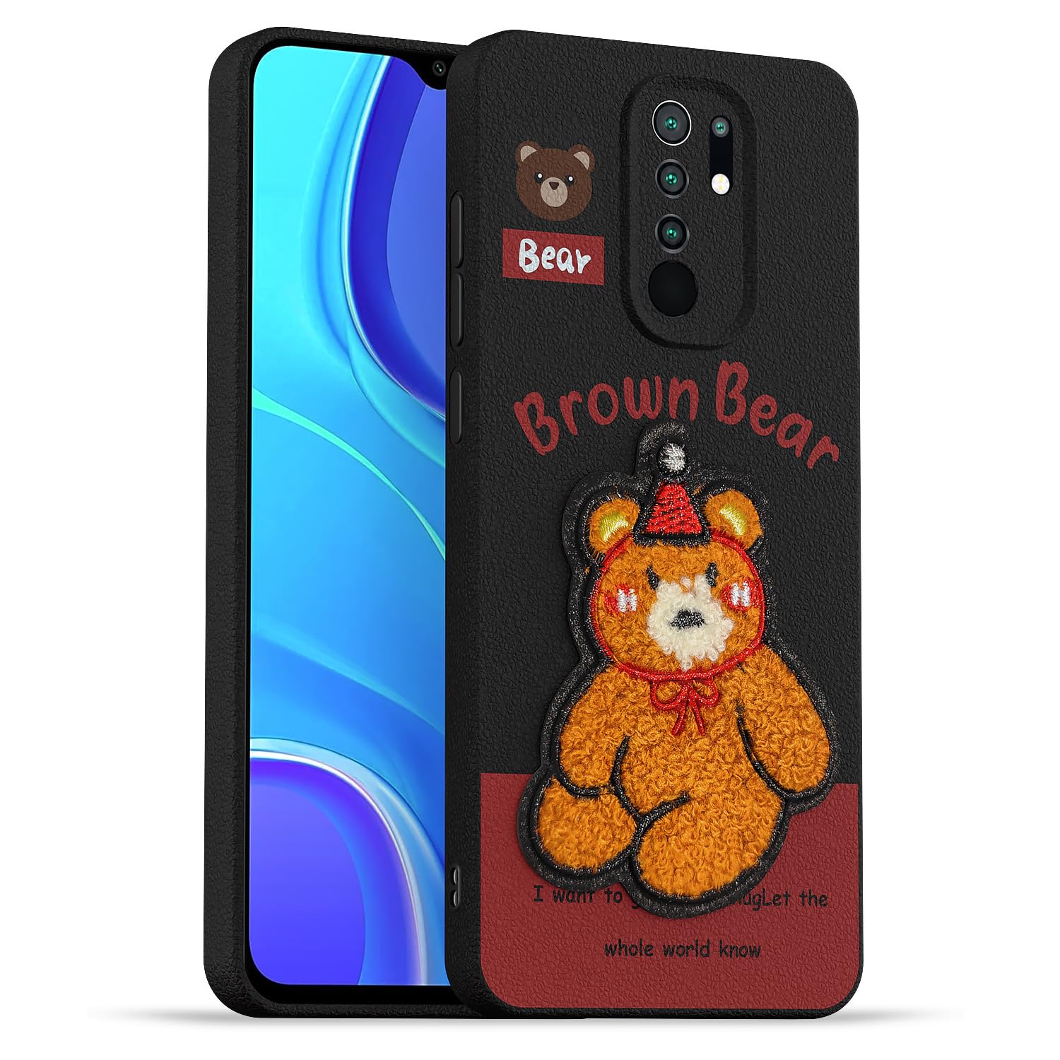 Redmi 9 Prime/Poco M2 phone cover in cherry by Pikkme