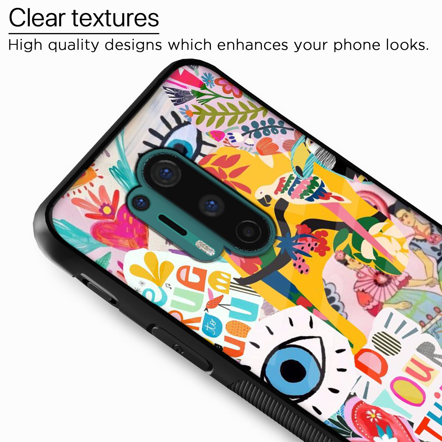 Pikkme Flower phone cover for OnePlus 8 Pro – photo 4