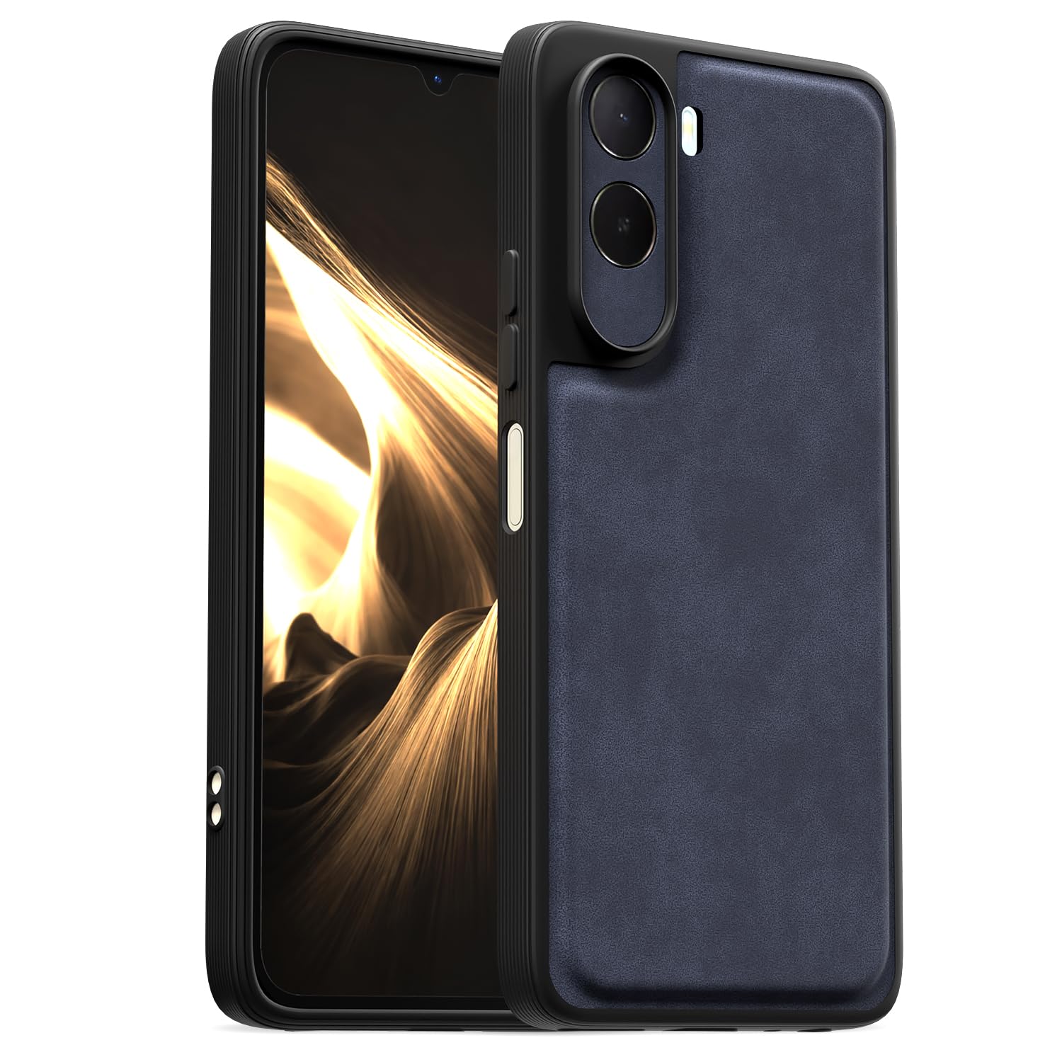 Redmi A7 Pro/Poco C85x 5G back cover in blue by Pikkme