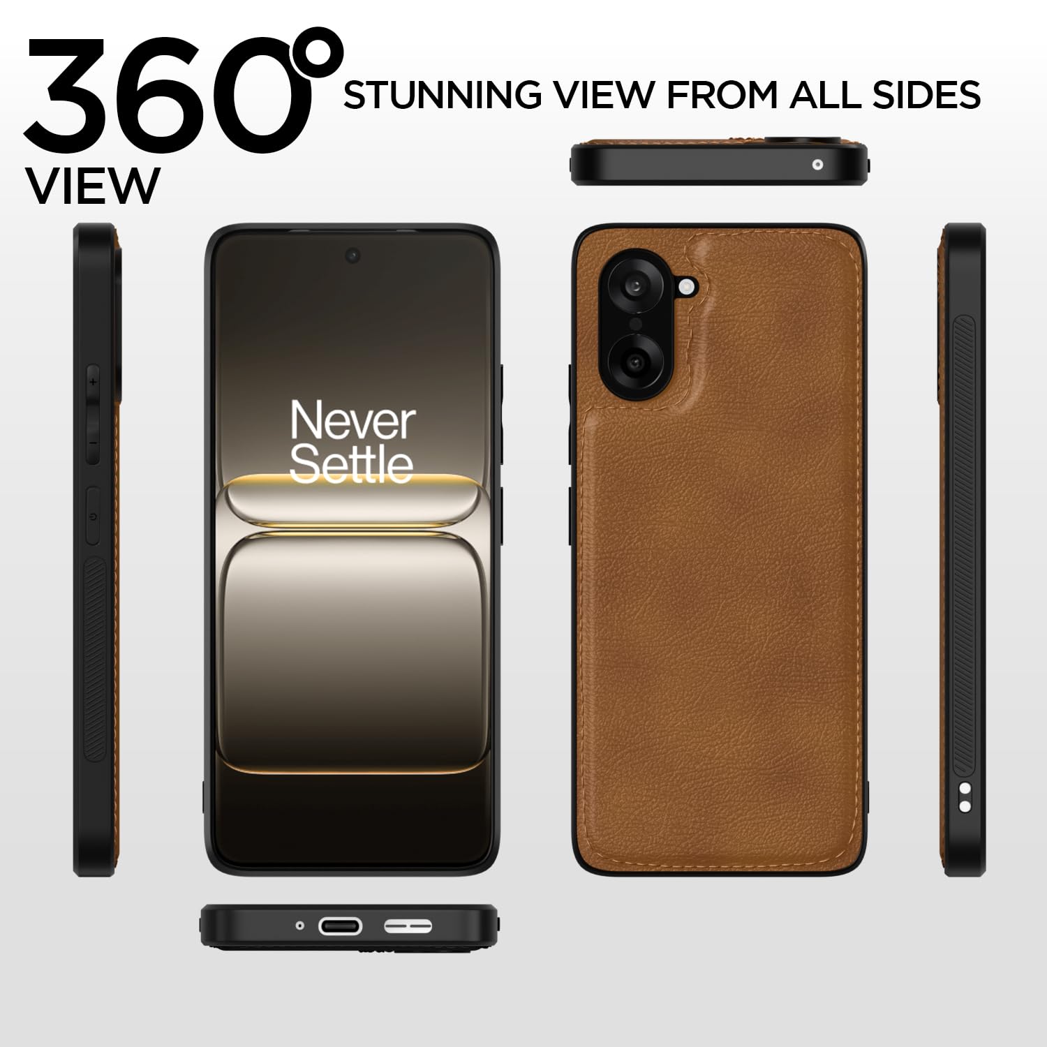 Brown mobile back cover for OnePlus Nord CE 5 5G – Pikkme – photo 4