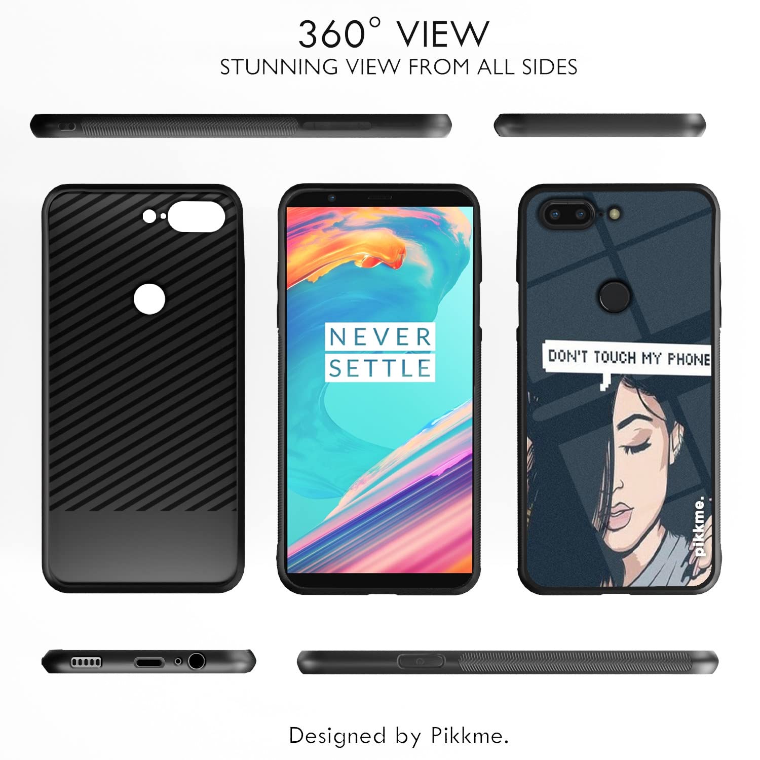 Hybrid Phone cover for OnePlus 5T – Pikkme – photo 2