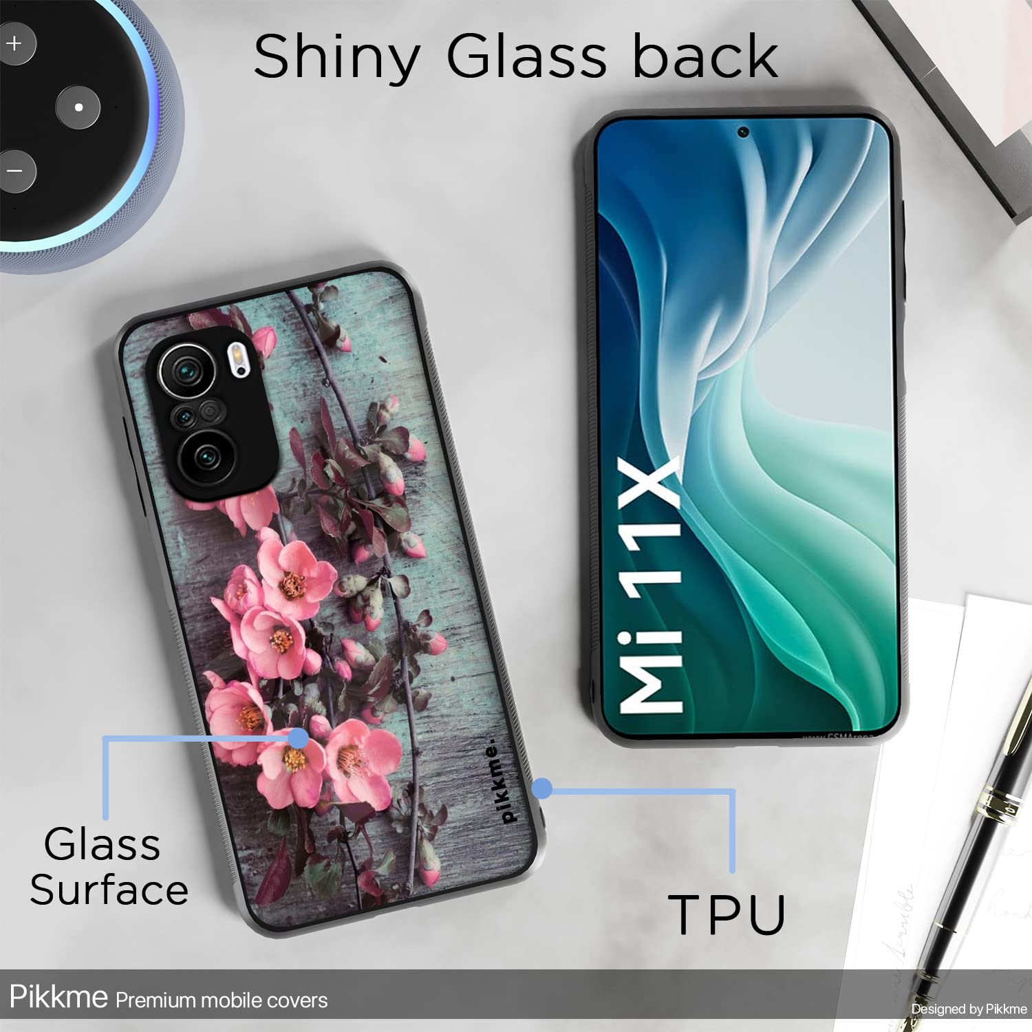 Flower Back cover for Mi 11X/11X Pro – Pikkme – photo 3