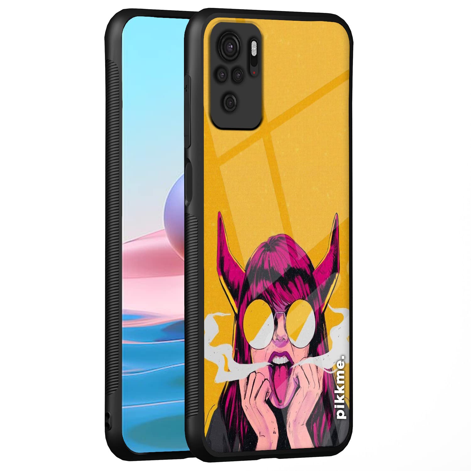 Pikkme Redmi Note 10/Note 10s mobile back cover