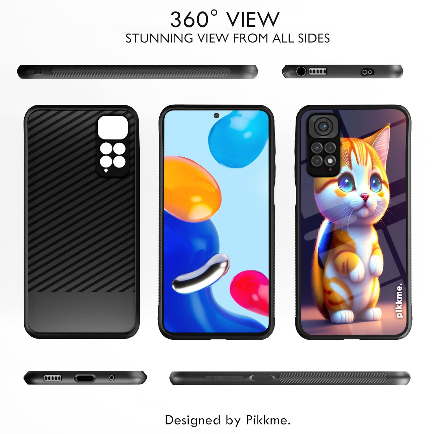 Pikkme Redmi Note 11/Note 11s Cat back cover – photo 2