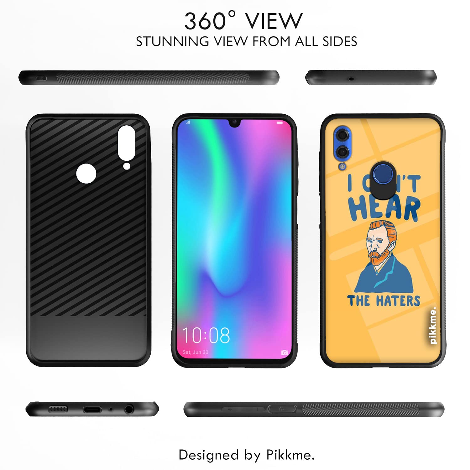Pikkme Honor 10 Lite Hybrid mobile back cover – photo 2