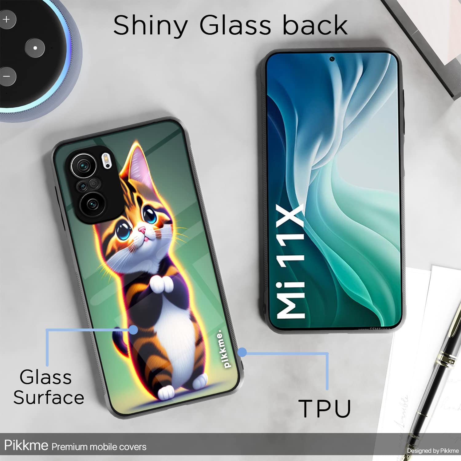 Mi 11X/11X Pro Cat phone cover by Pikkme – photo 3