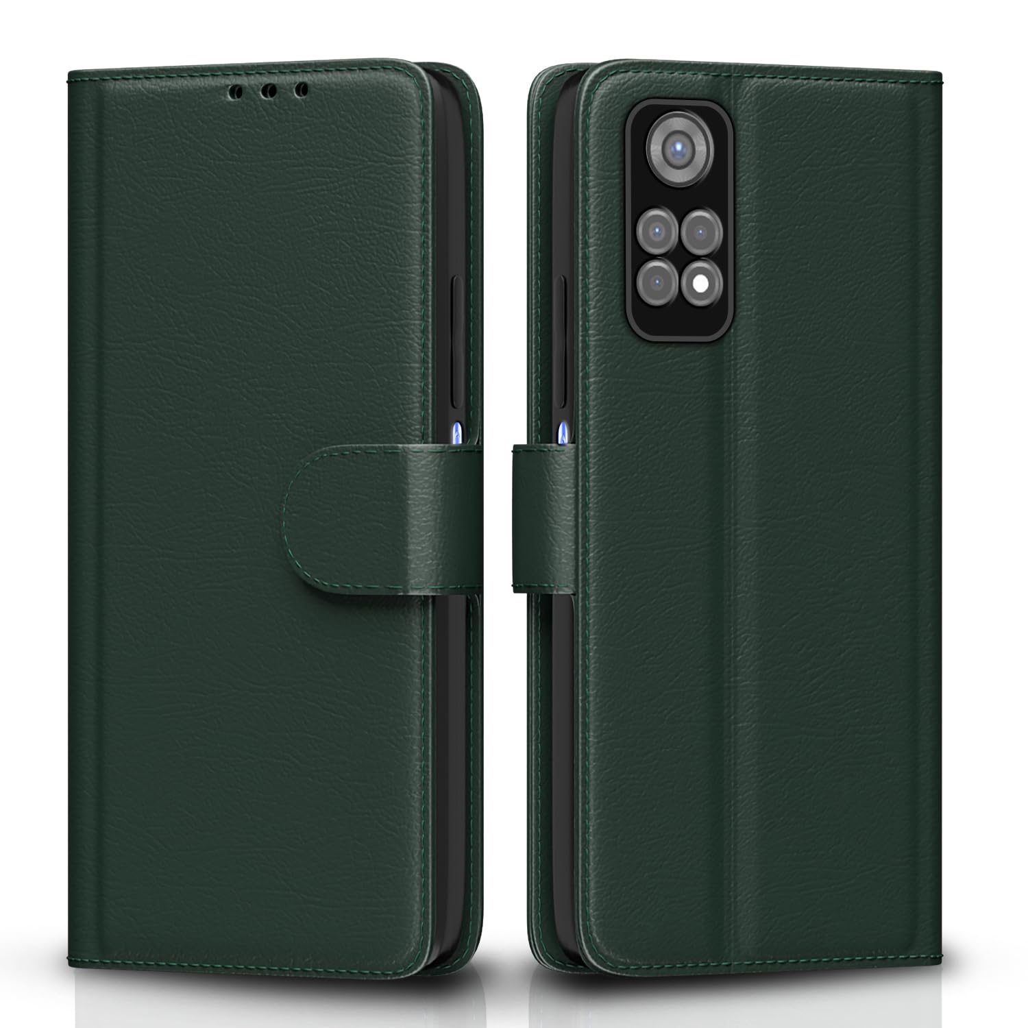 Redmi Note 11 Green Vintage Flip Cover