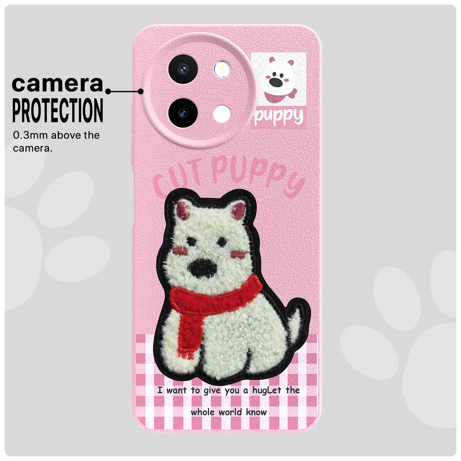 Pikkme pink back cover for Vivo Y58/T3x/Y200i 5G – photo 6