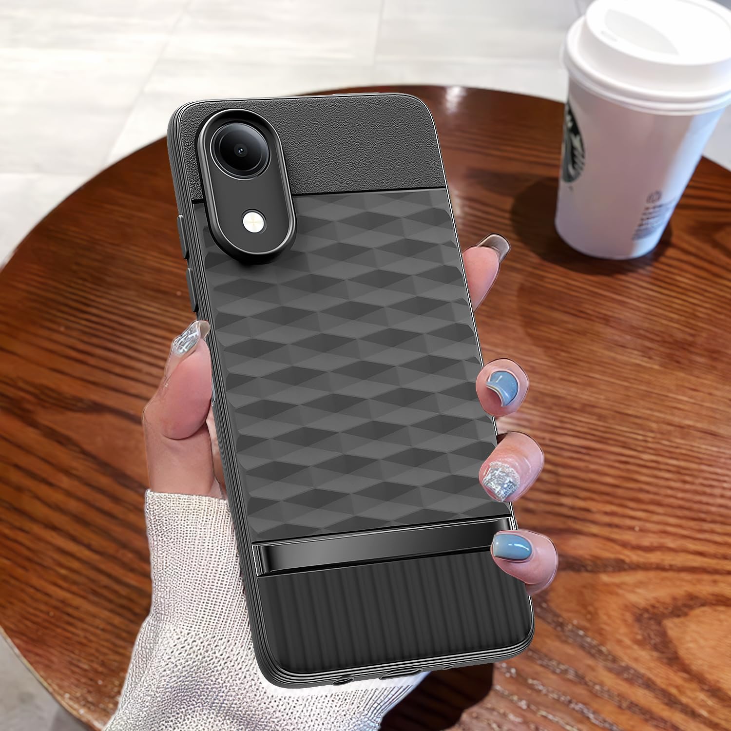 Pikkme black Gencase back cover for Vivo T5e – photo 7