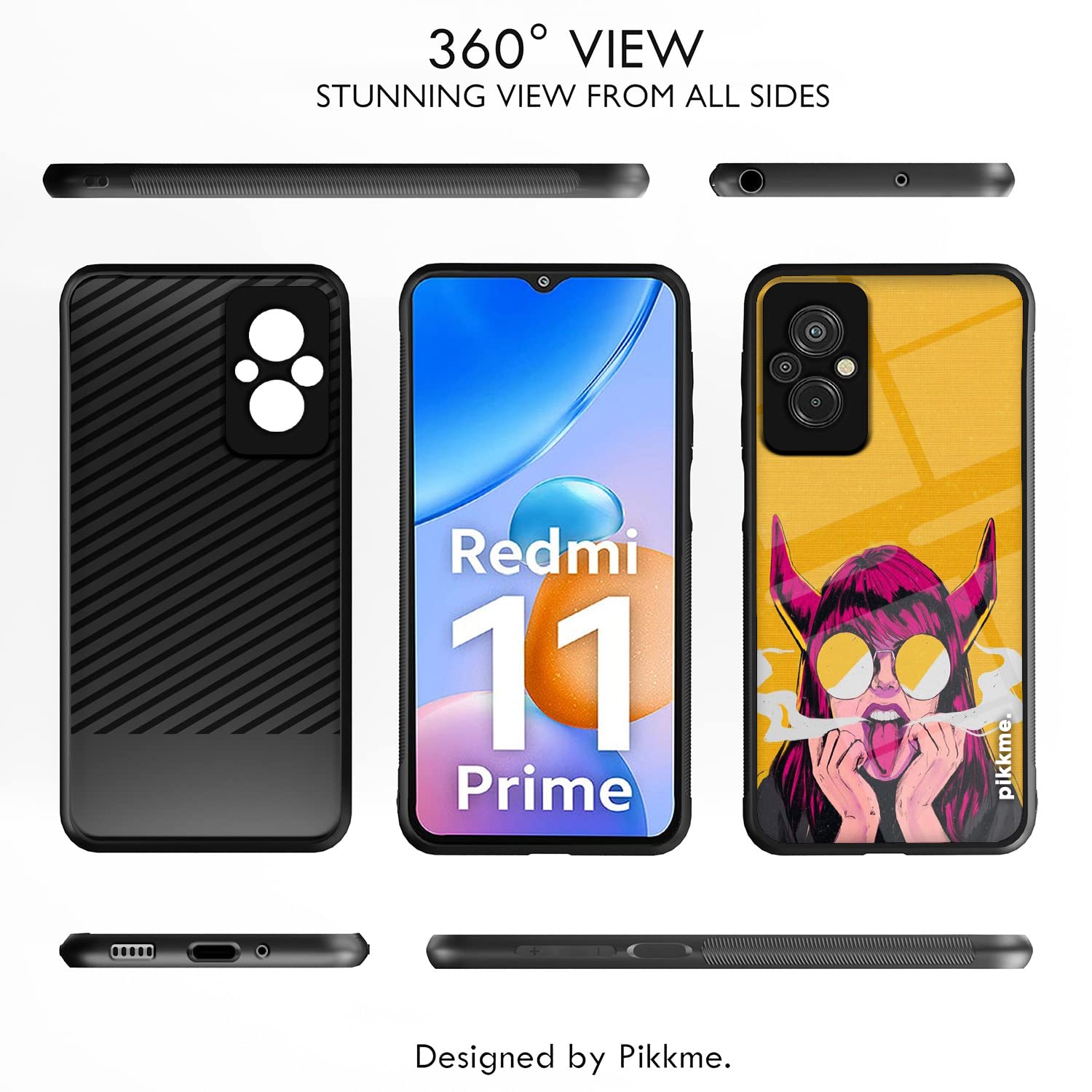 Hybrid Phone cover for Redmi 11 Prime 4G – Pikkme – photo 2