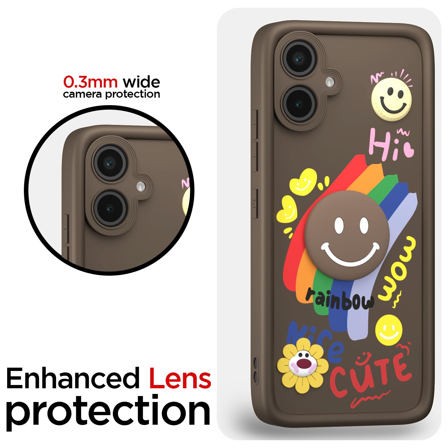 Brown mobile cover for Samsung A04 – Pikkme – photo 5