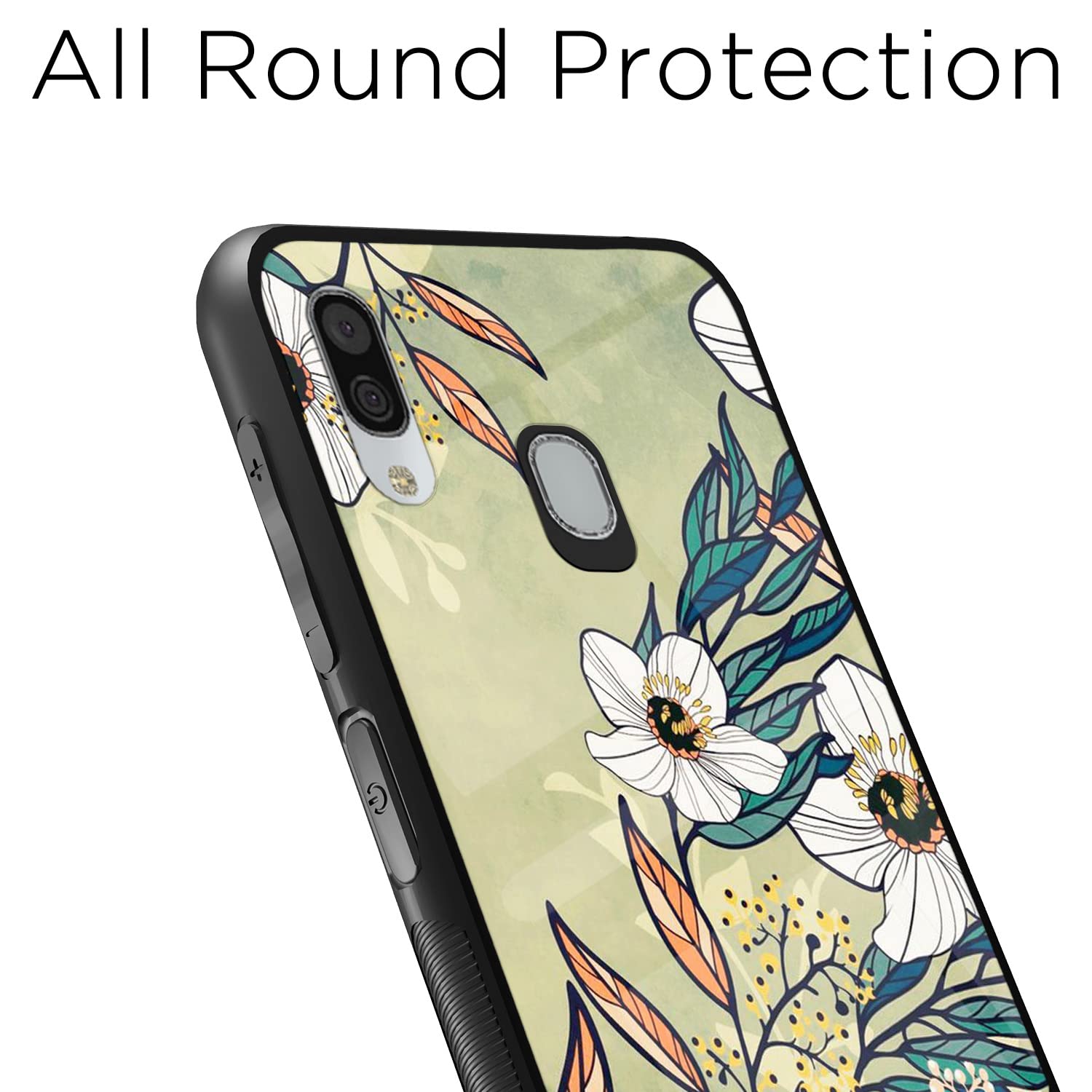 Pikkme Samsung A20/A30/M10s Flower mobile cover – photo 7