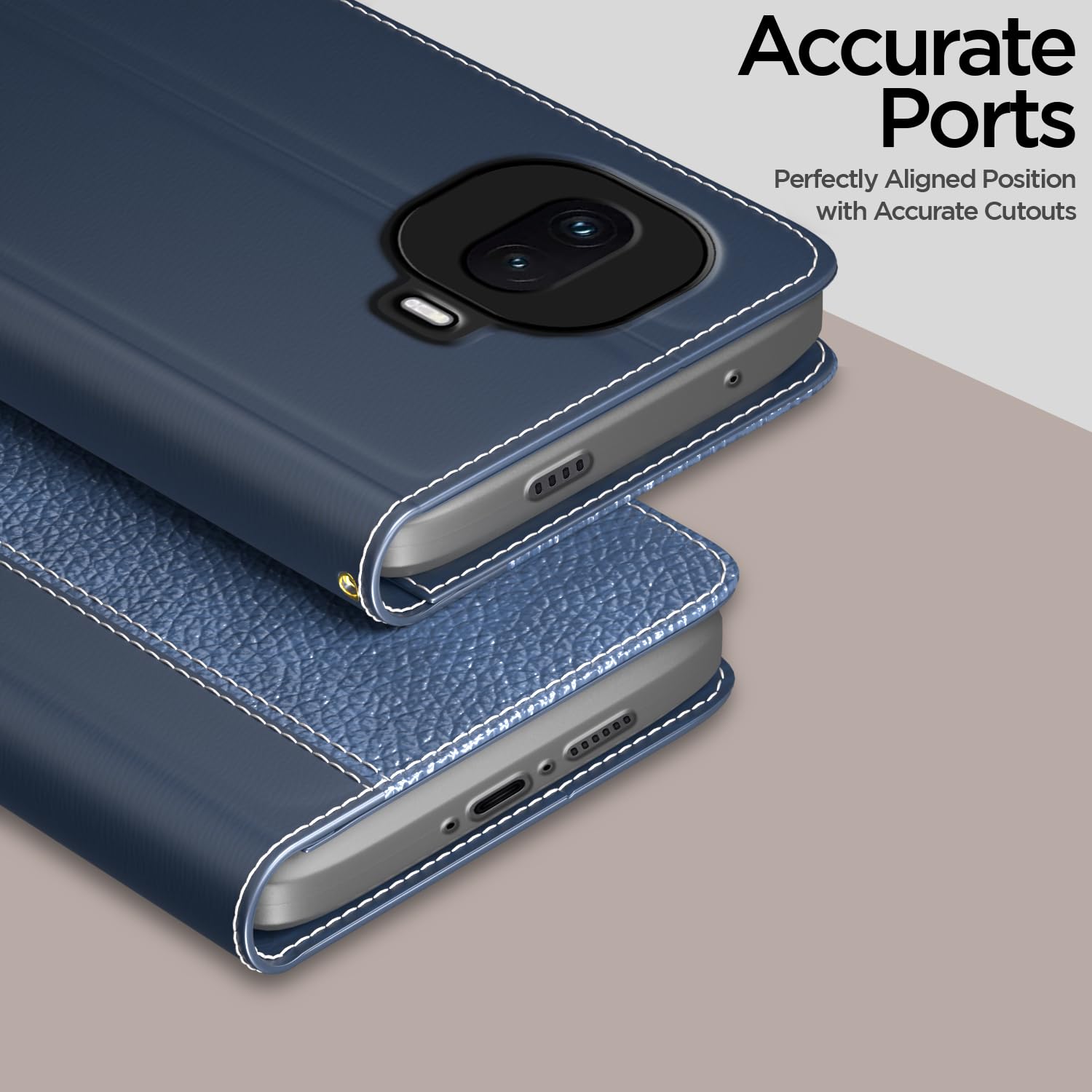 iQOO 15R 5G mobile flip cover in blue by Pikkme – photo 2