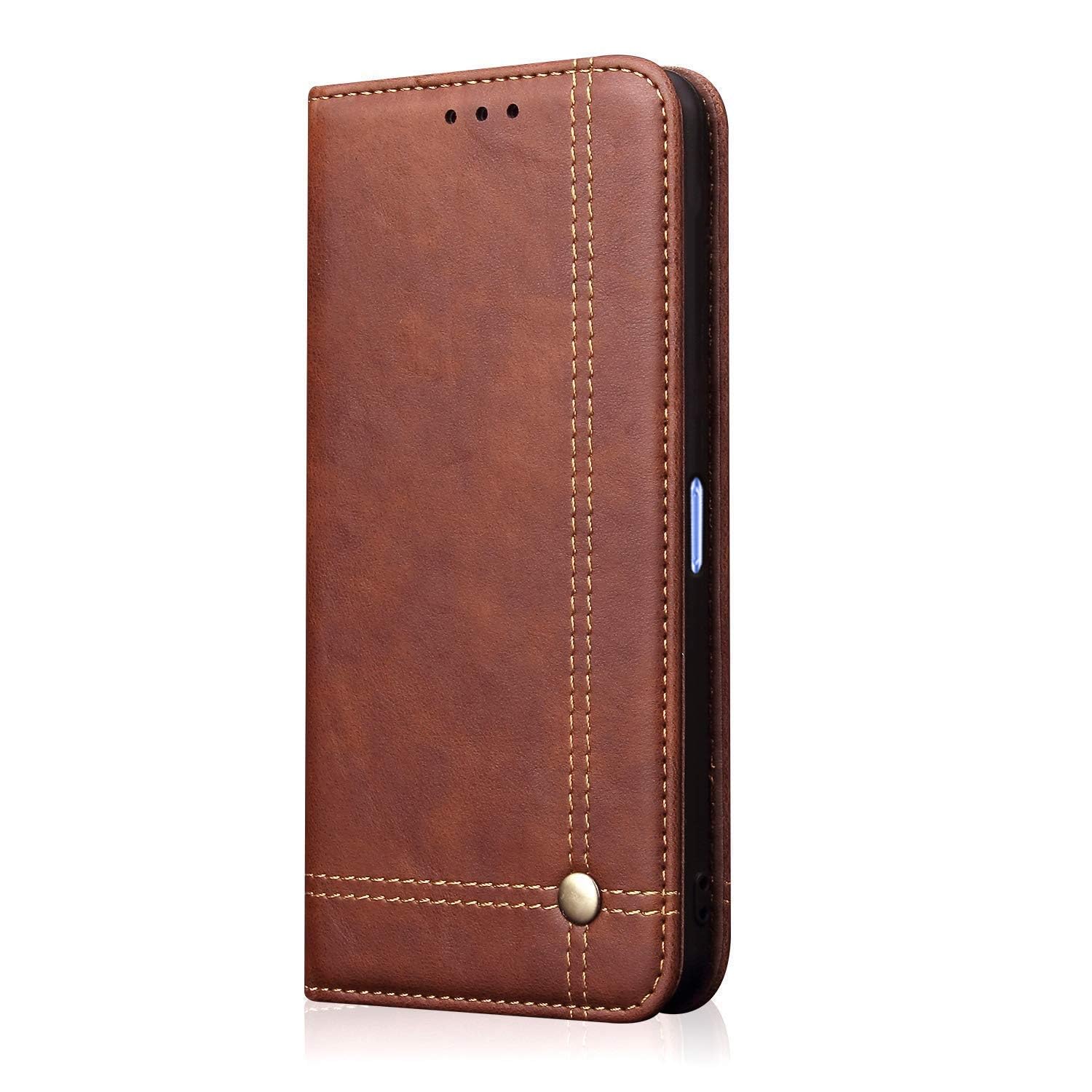 Pikkme Realme Narzo 50 5G/Oppo K10 5G/Oppo A57 brown wallet flip cover – photo 3