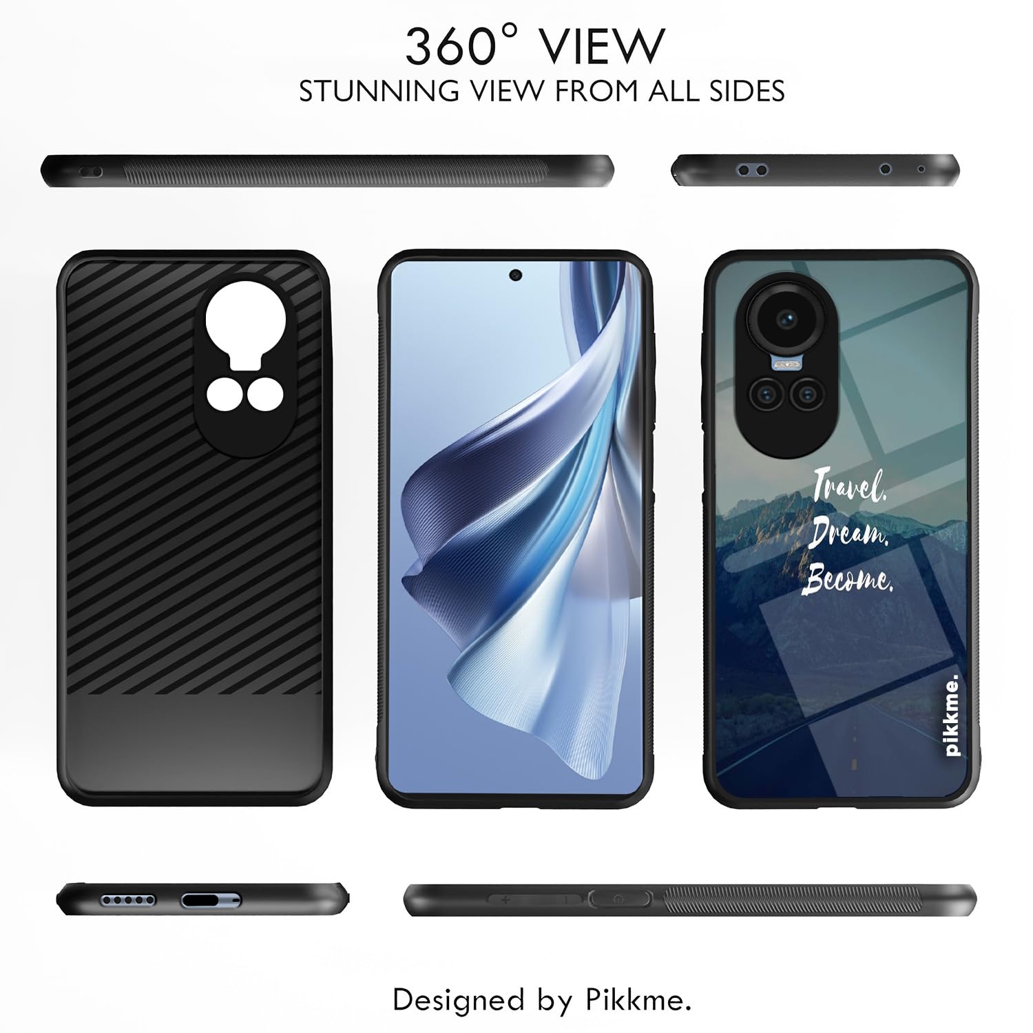 Oppo Reno 10 5G Hybrid mobile cover by Pikkme – photo 2