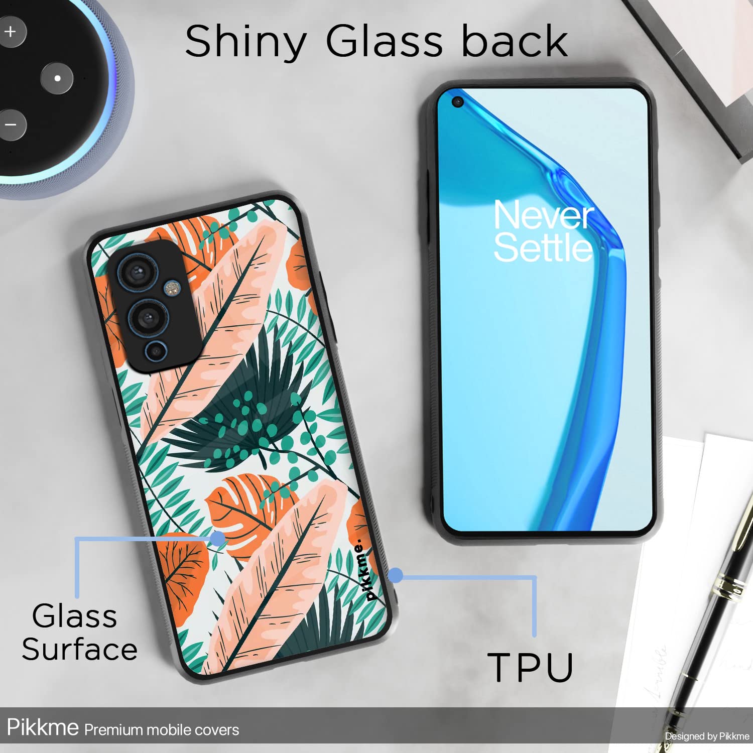 OnePlus 9 Flower phone cover by Pikkme – photo 3