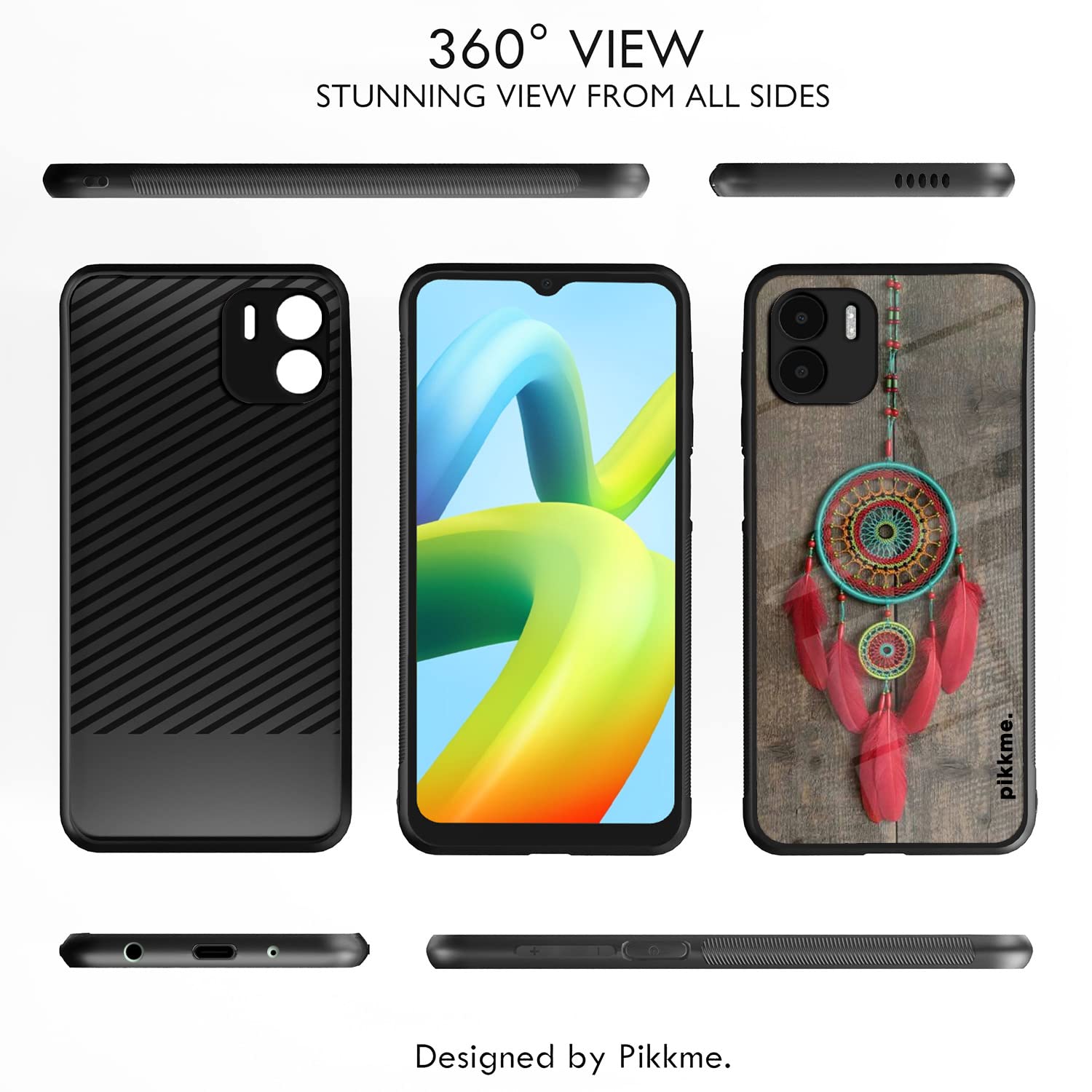 Pikkme Redmi A1/A2 Flower mobile cover – photo 2