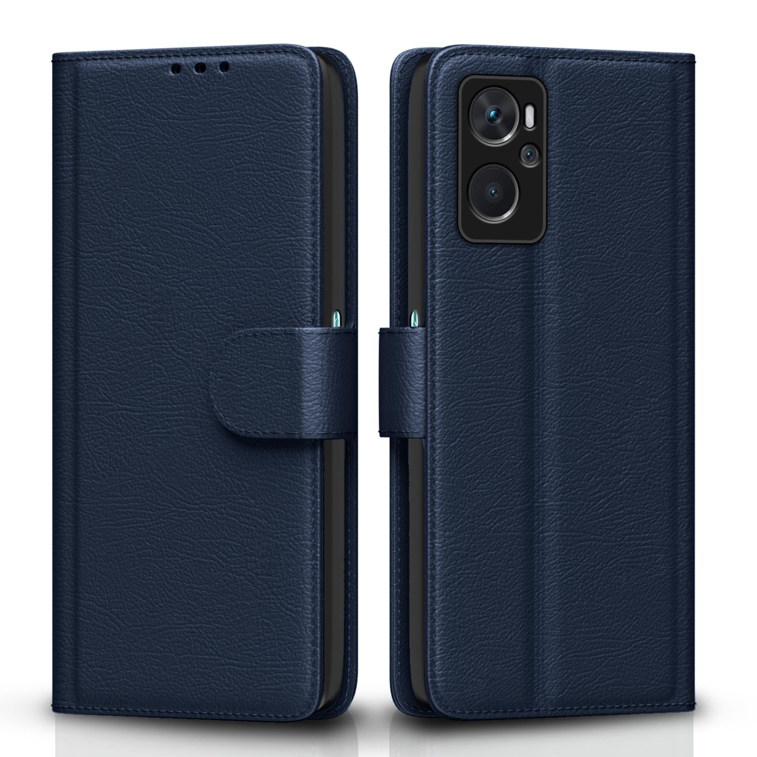 Blue Wallet wallet flip cover for Oppo K10 – Pikkme