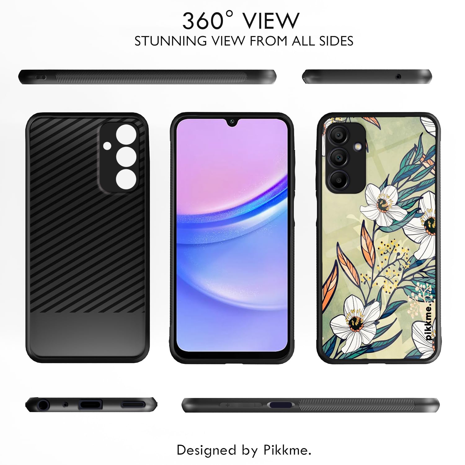 Pikkme Flower mobile cover for Samsung A15 5G – photo 2