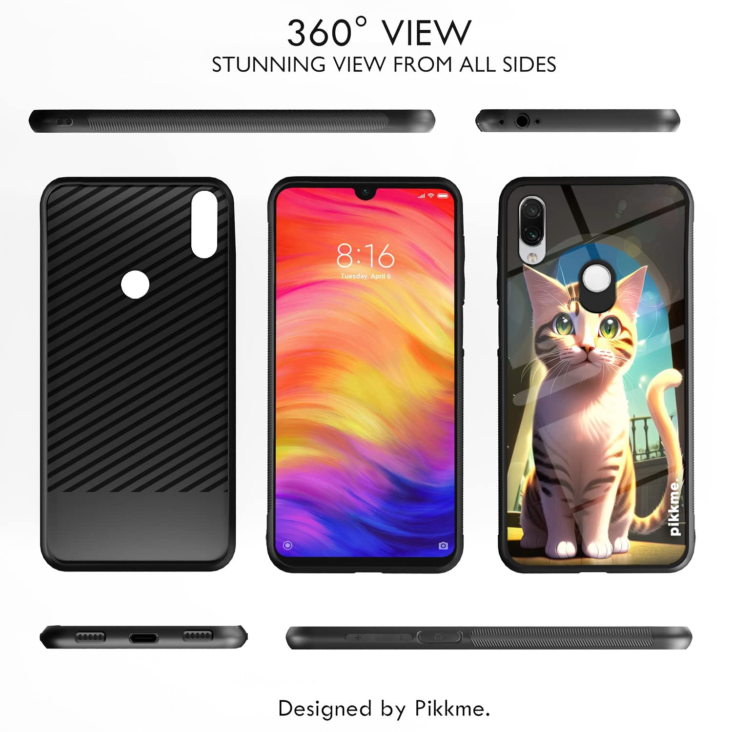 Redmi Note 7/Note 7 Pro/Note 7s Cat phone cover by Pikkme – photo 2
