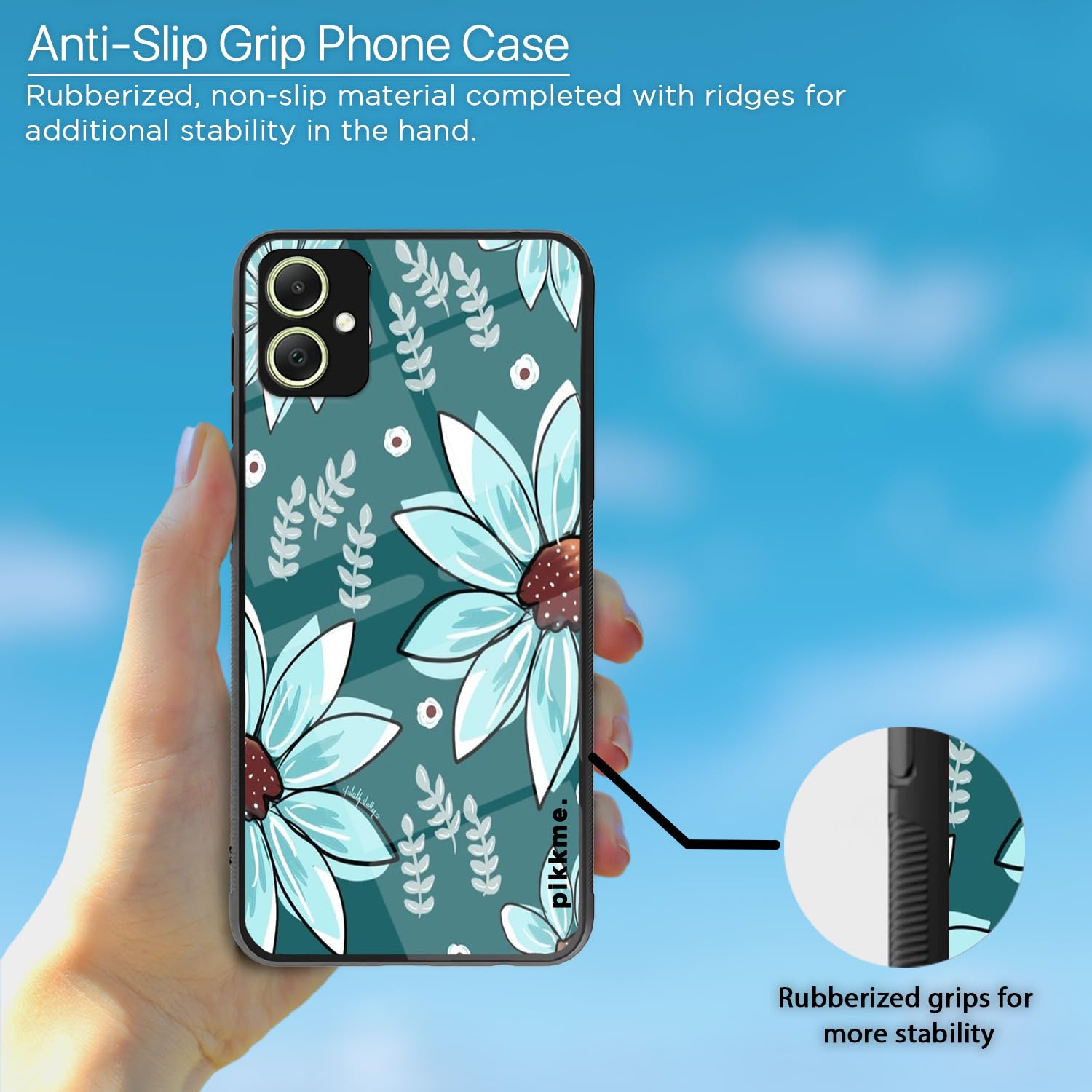 Pikkme Flower back cover for Samsung A05/M05/F05 – photo 5