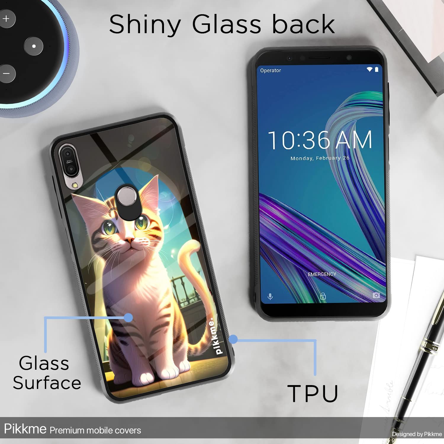 Pikkme Cat back cover for Asus – photo 3