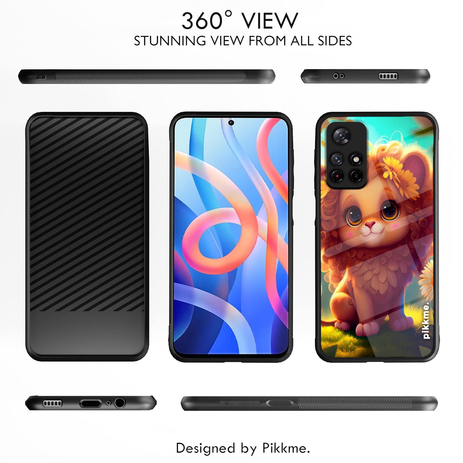 Pikkme Hybrid back cover for Redmi Note 11T/Poco M4 Pro 5G – photo 2