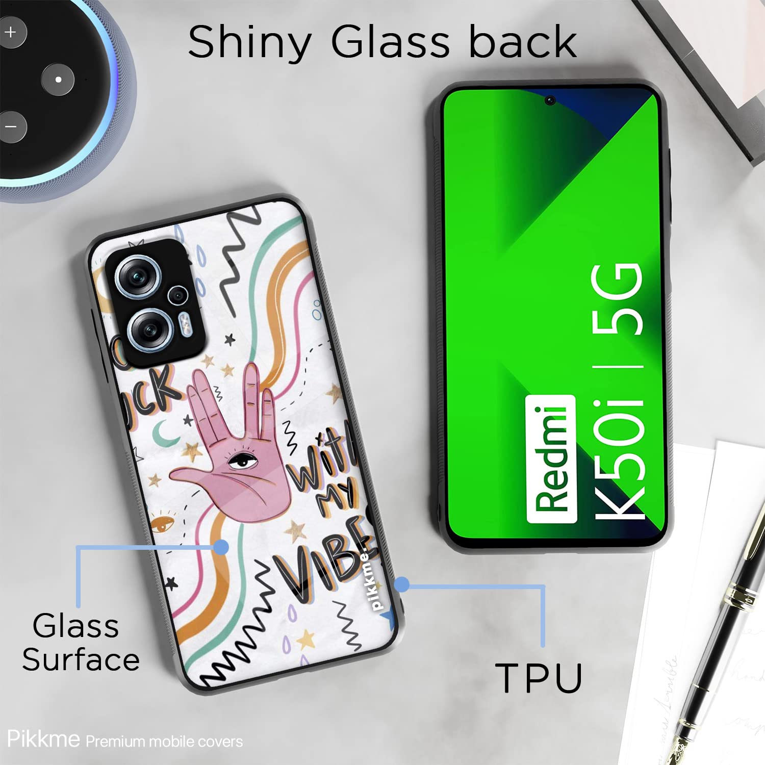 Redmi K50i 5G phone cover by Pikkme – photo 3