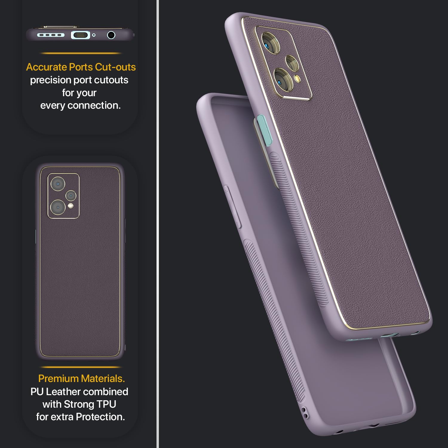 OnePlus Nord CE 2 Lite 5G phone cover in purple by Pikkme – photo 3