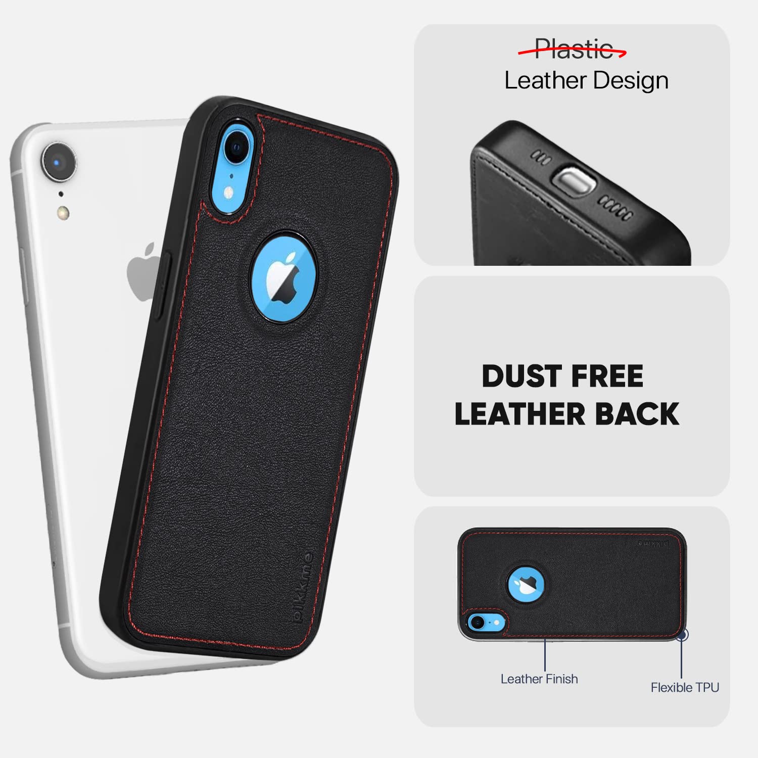Pikkme iPhone XR black mobile back cover – photo 5