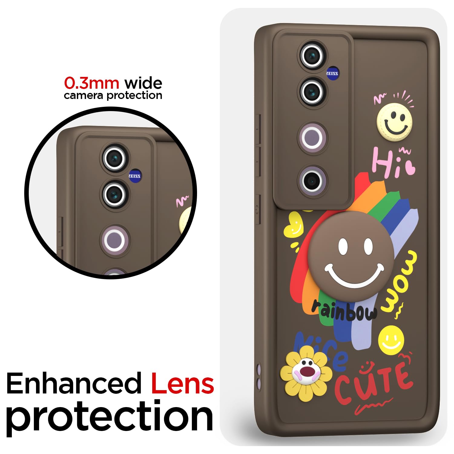 Brown back cover for Vivo V40/V40 Pro/T3 Ultra 5G – Pikkme – photo 5