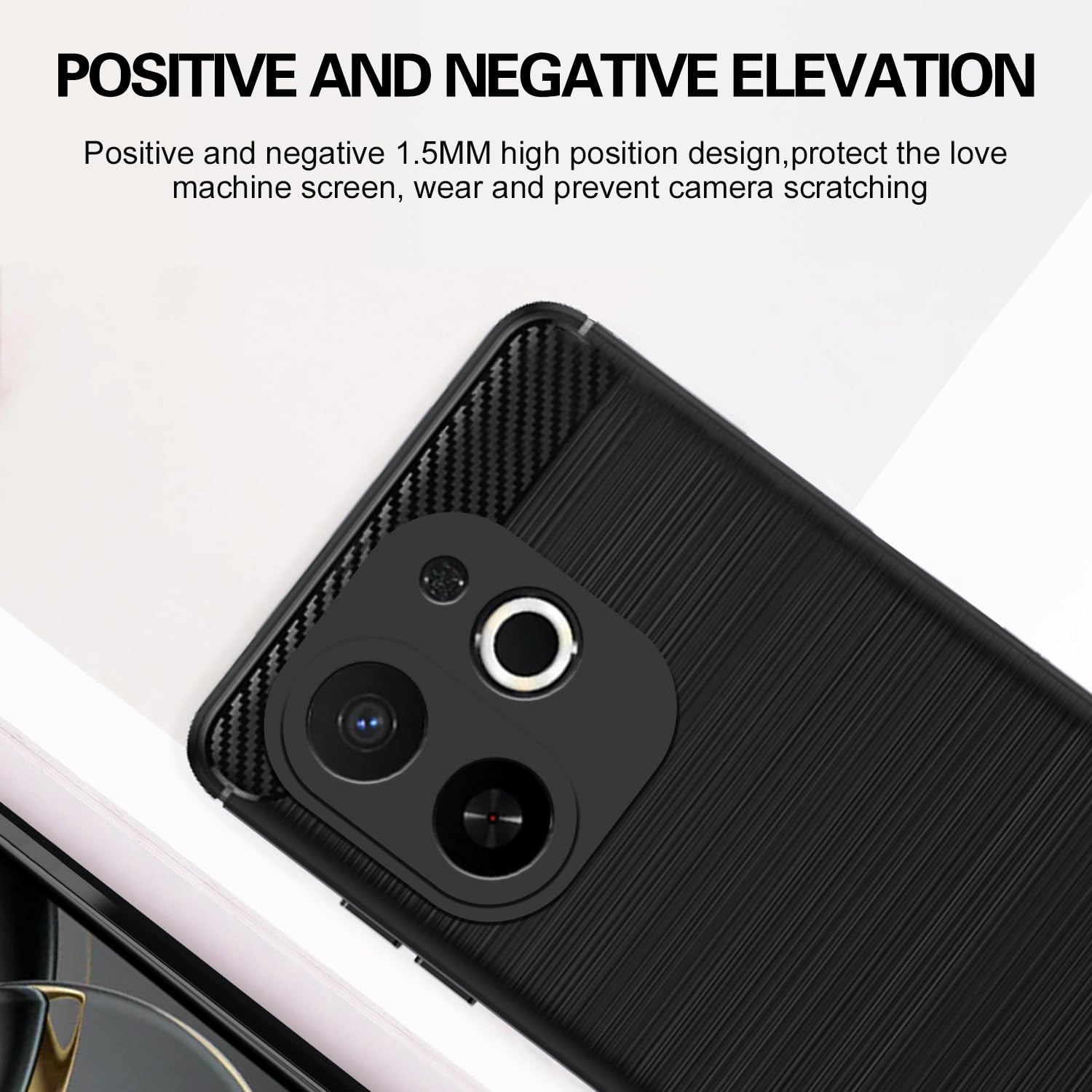 Pikkme Tecno Spark 30C 5G Hybrid black phone cover – photo 6